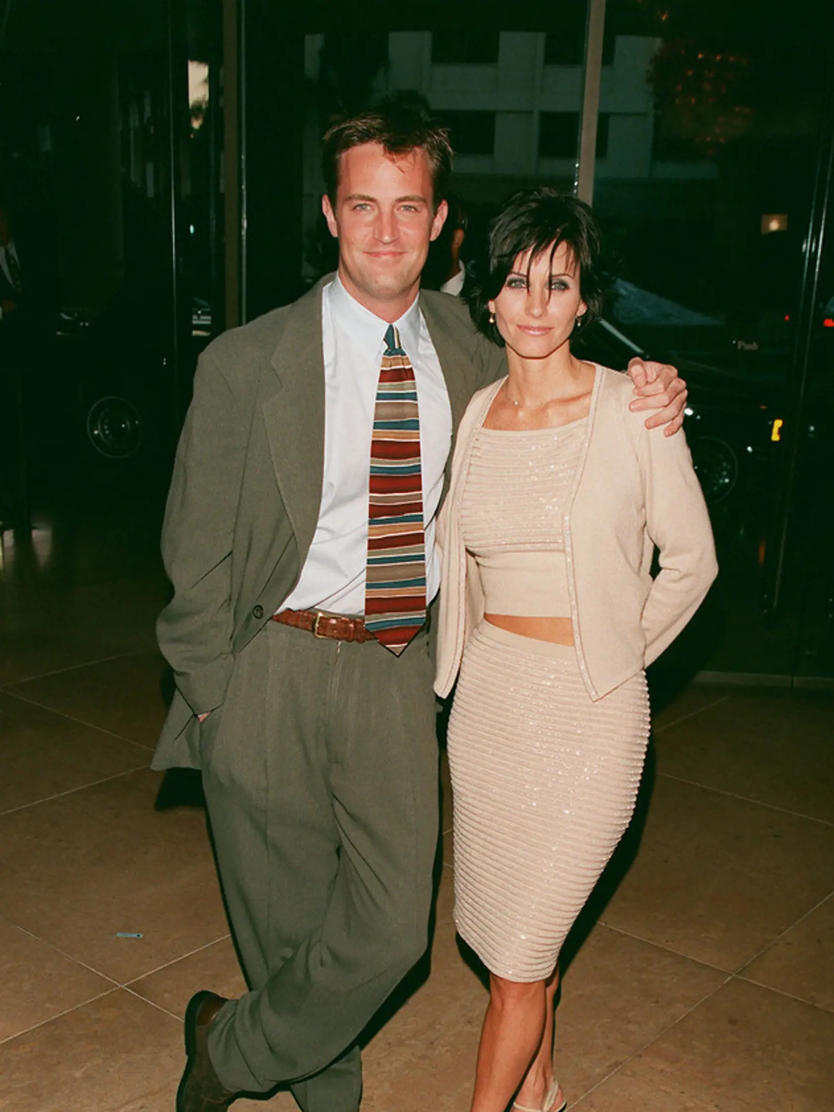 Courteney a Matthew Perry