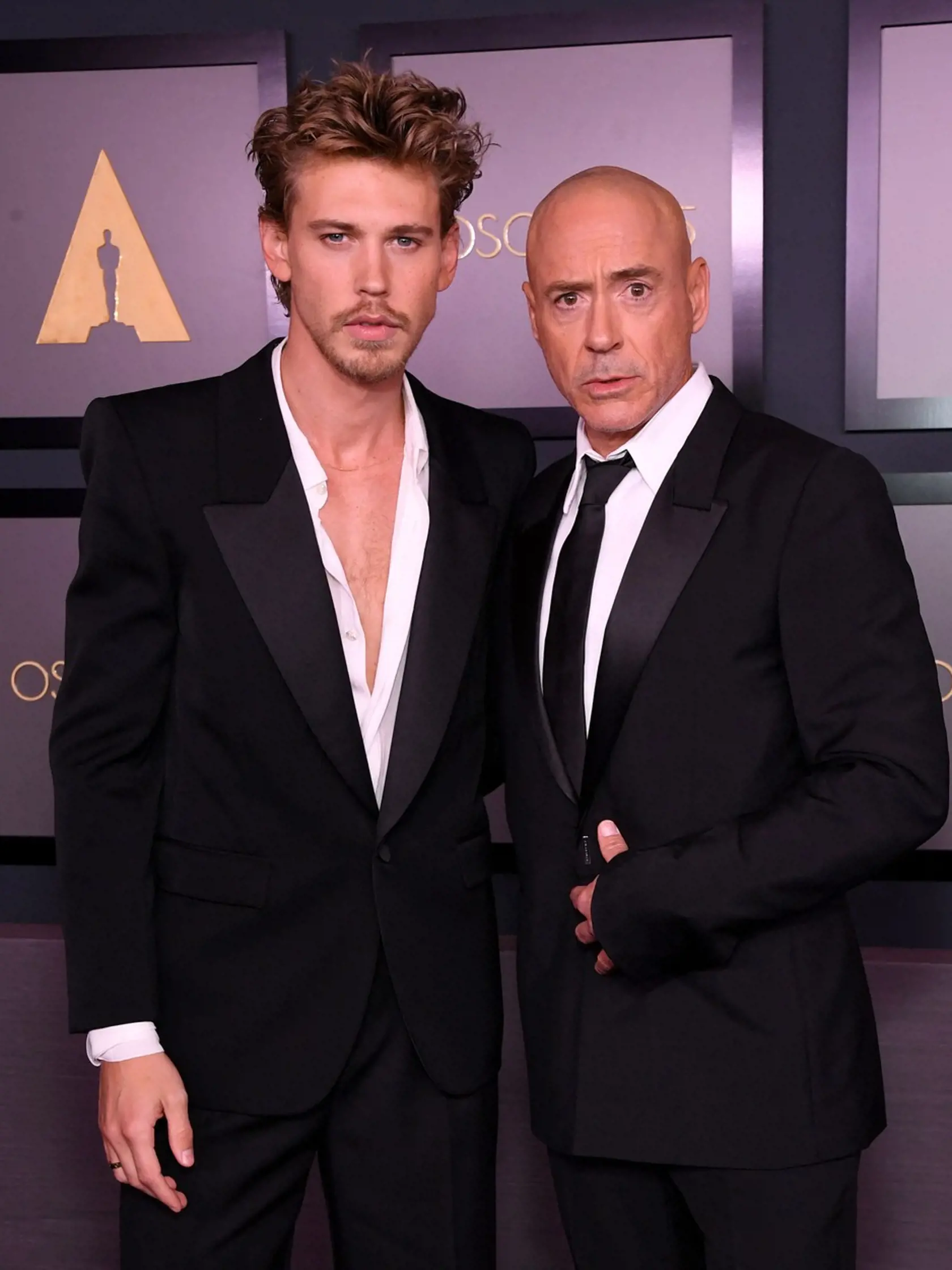 Americký herec Robert Downey Jr. na snímke vpravo.
