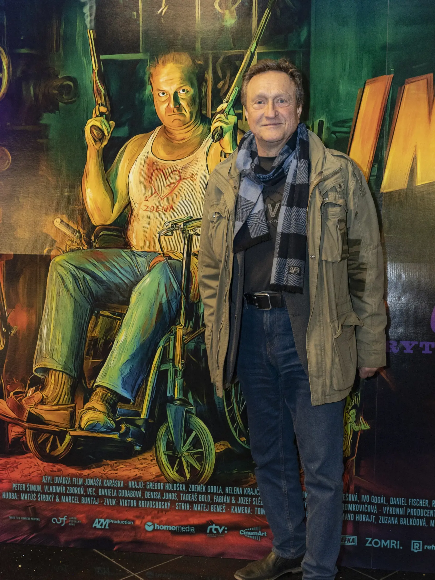 Ľubomír Paulovič na premiére filmu Invalid v januári 2023.