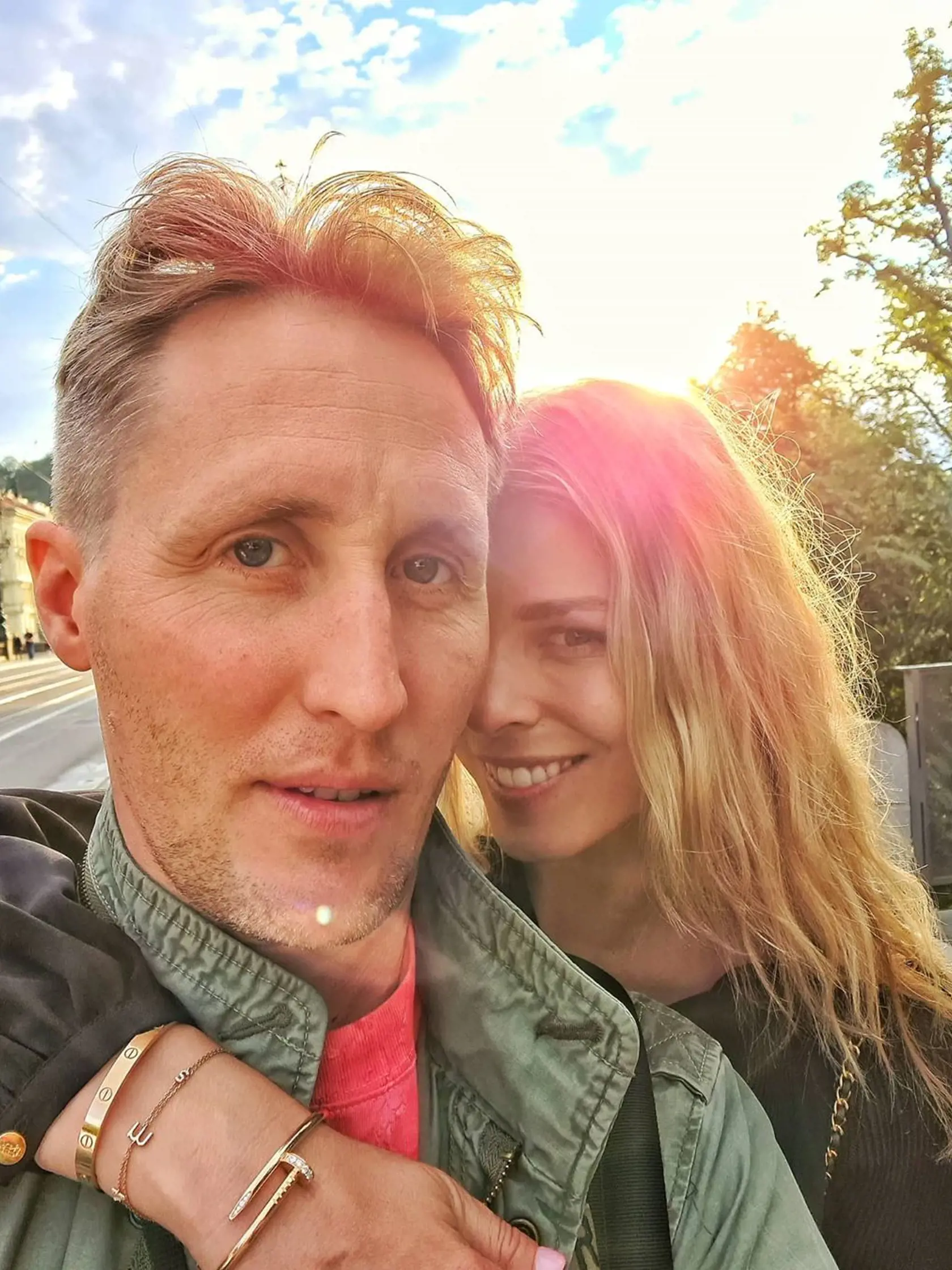 Sajfa s Veronikou a Sárkou dovolenkovali v Prahe.