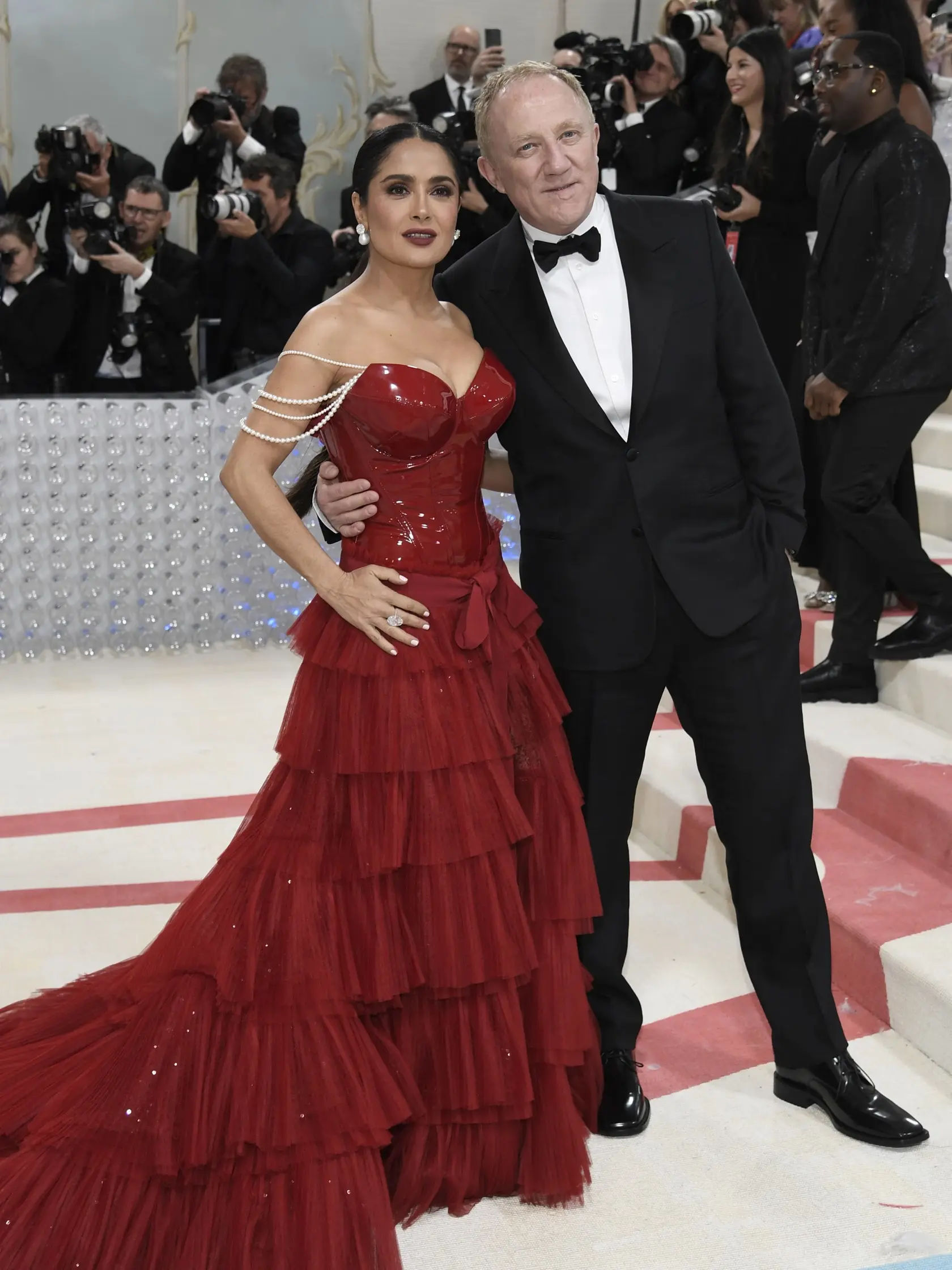 Salma Hayek a jej manžel Francois-Henri Pinault