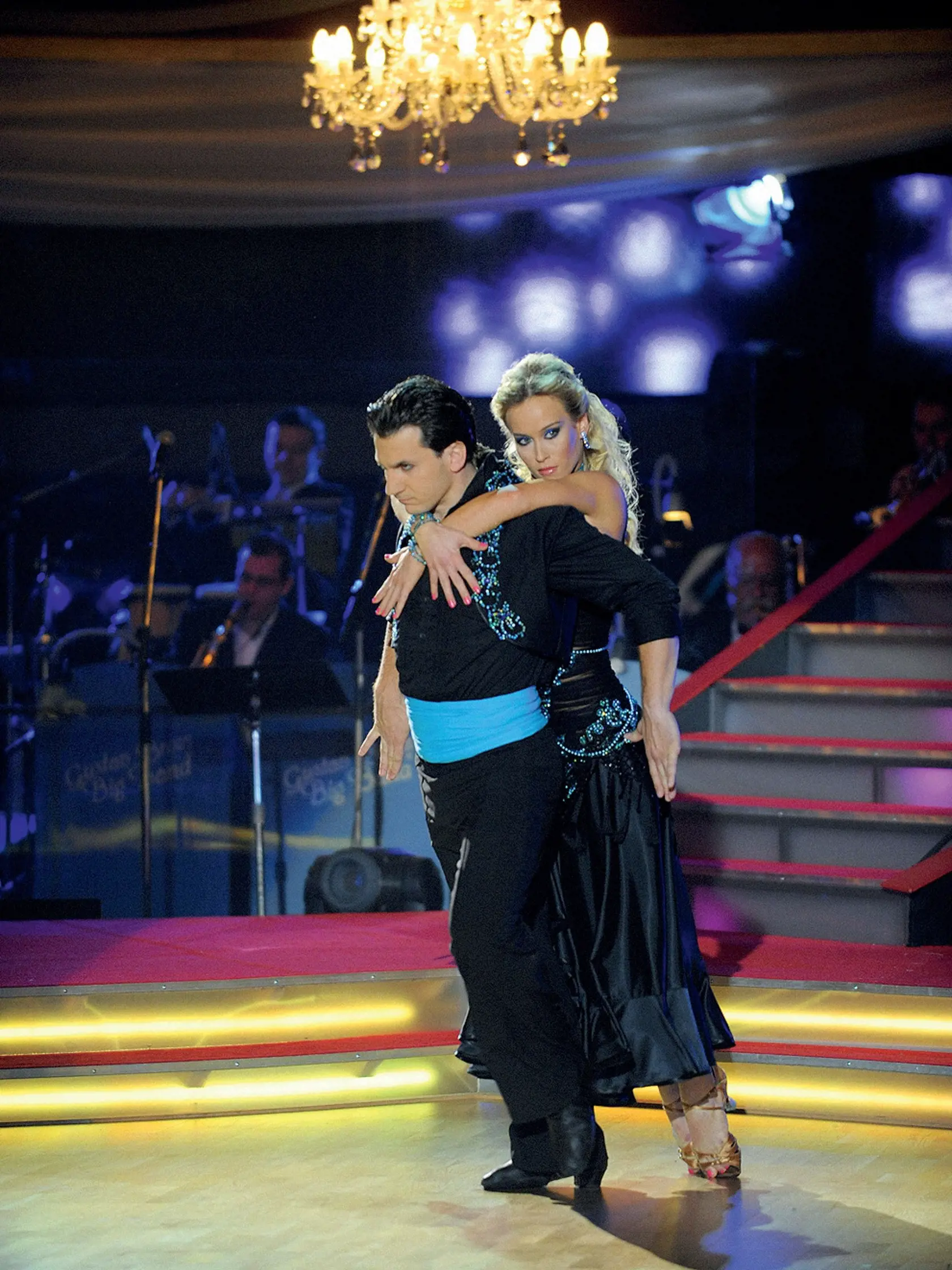 Juraj Mokrý a tanečnica Katarína Štumpfová, Let's dance