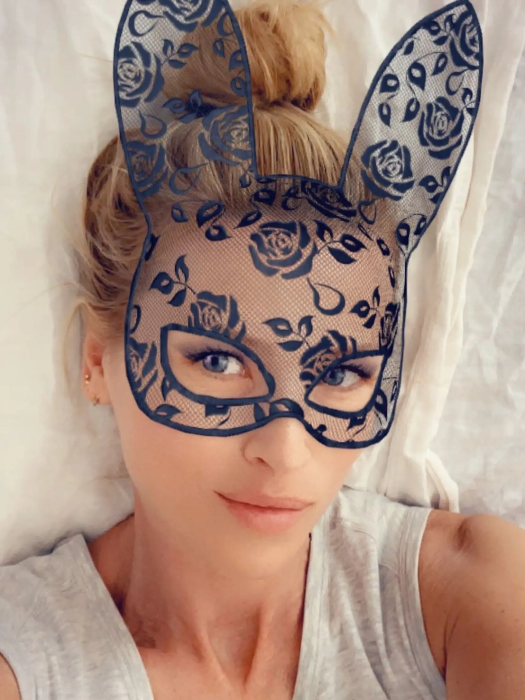 Daniela Peštová ako sexi zajačik.