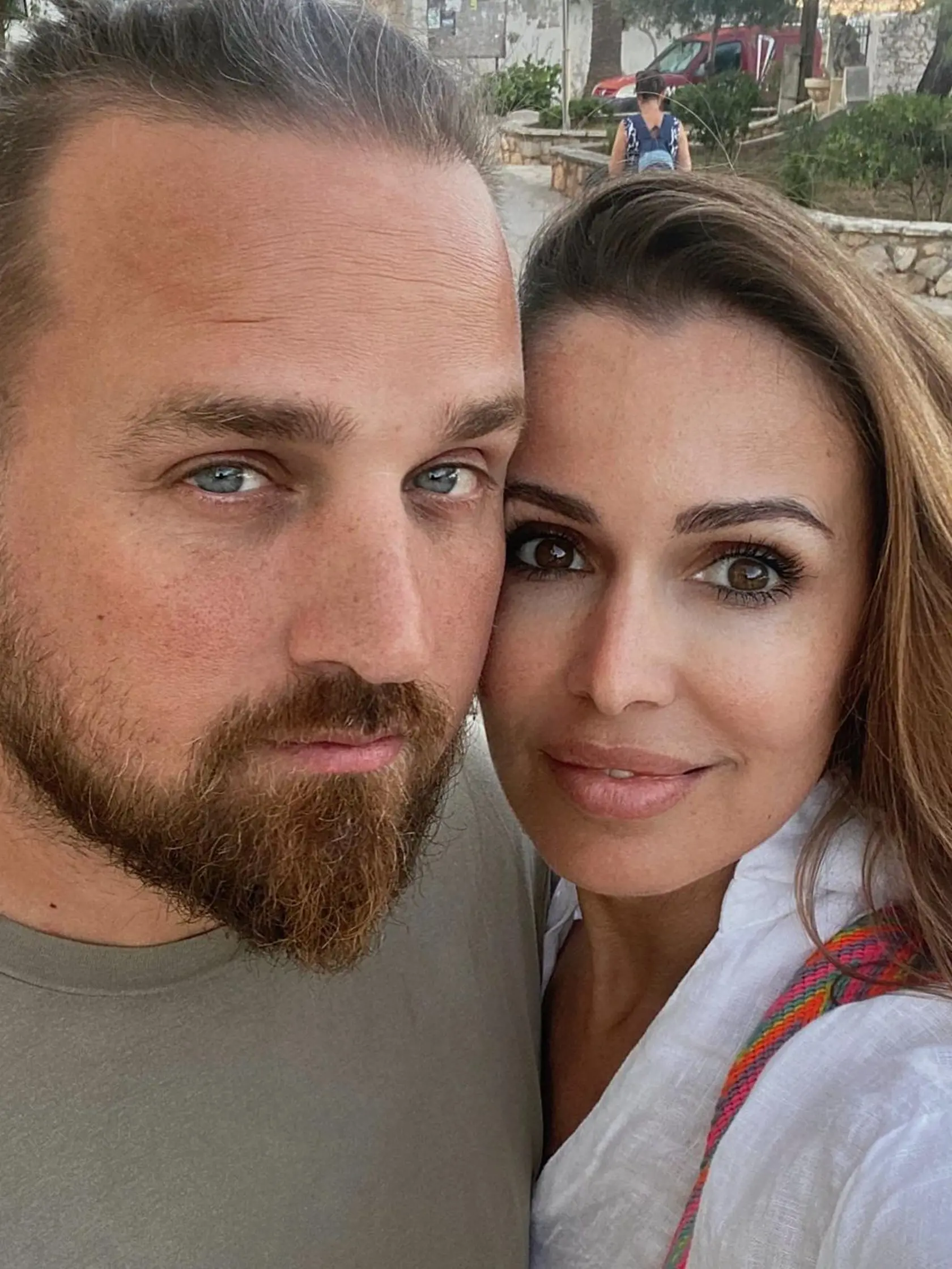 Lenka s manželom Richardom