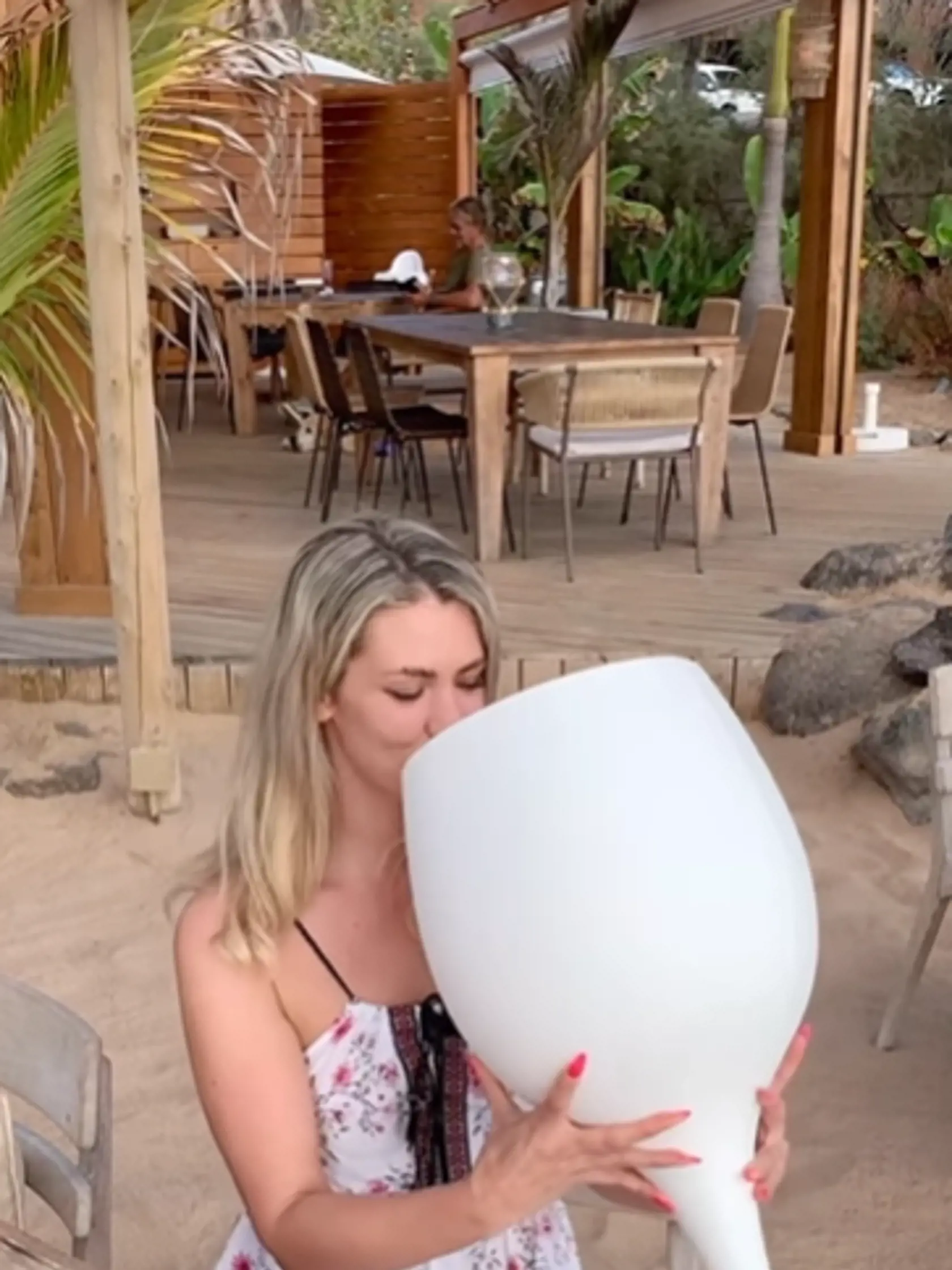 Katka Talanová počas dovolenky na Tenerife.