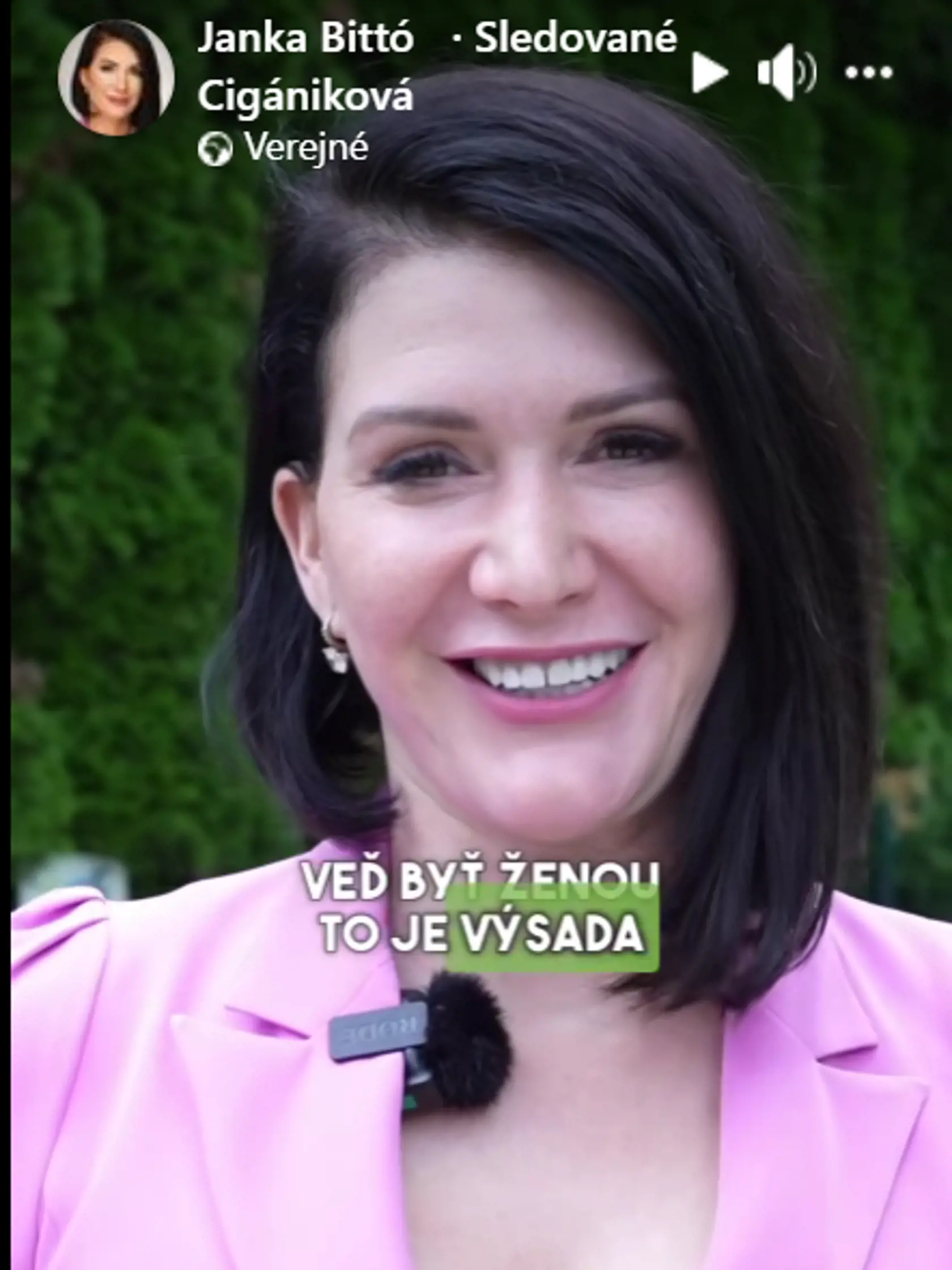 Cigániková opäť šokovala v novom videu na sociálnej sieti.