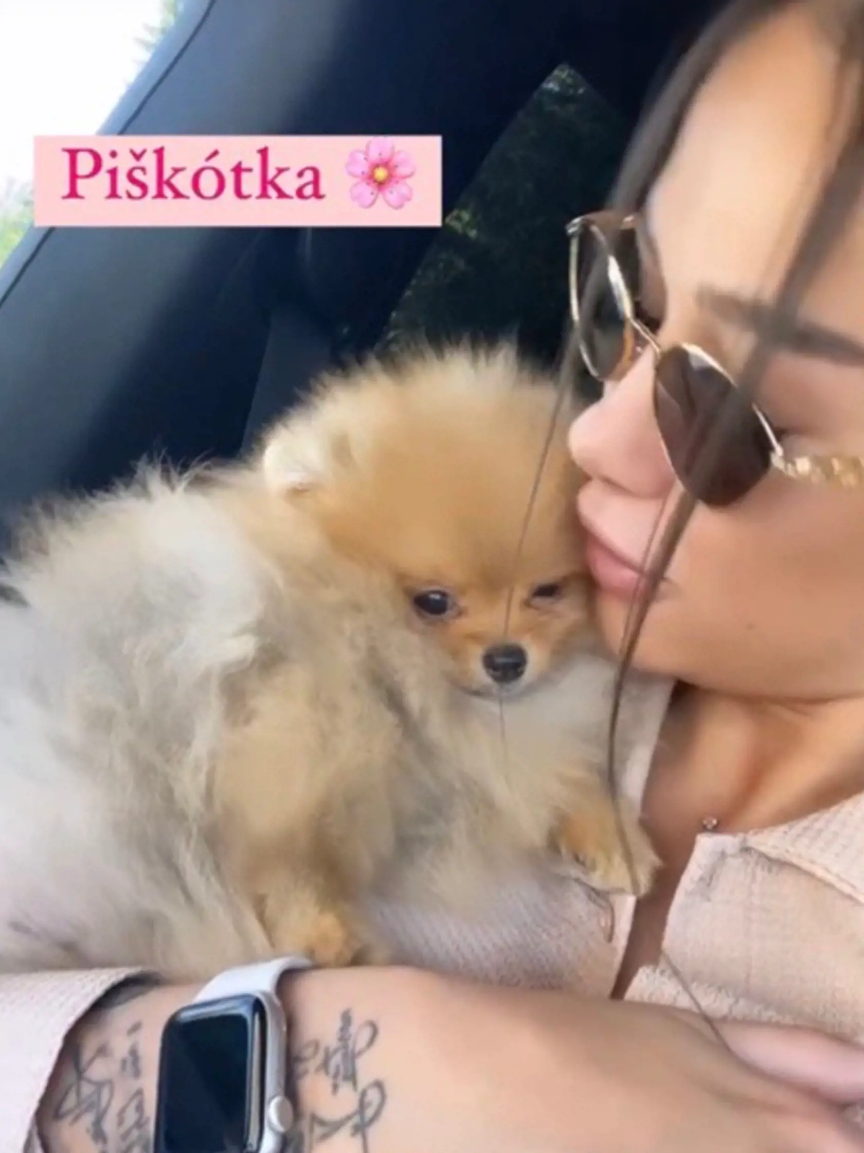 Marcela z Ruže má novú lásku. Šteniatko Piškótku.