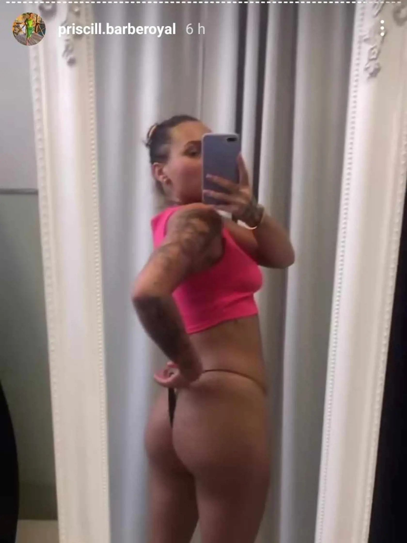 Priscilla vystavila svoje krivky na obdiv aj na Instagrame.