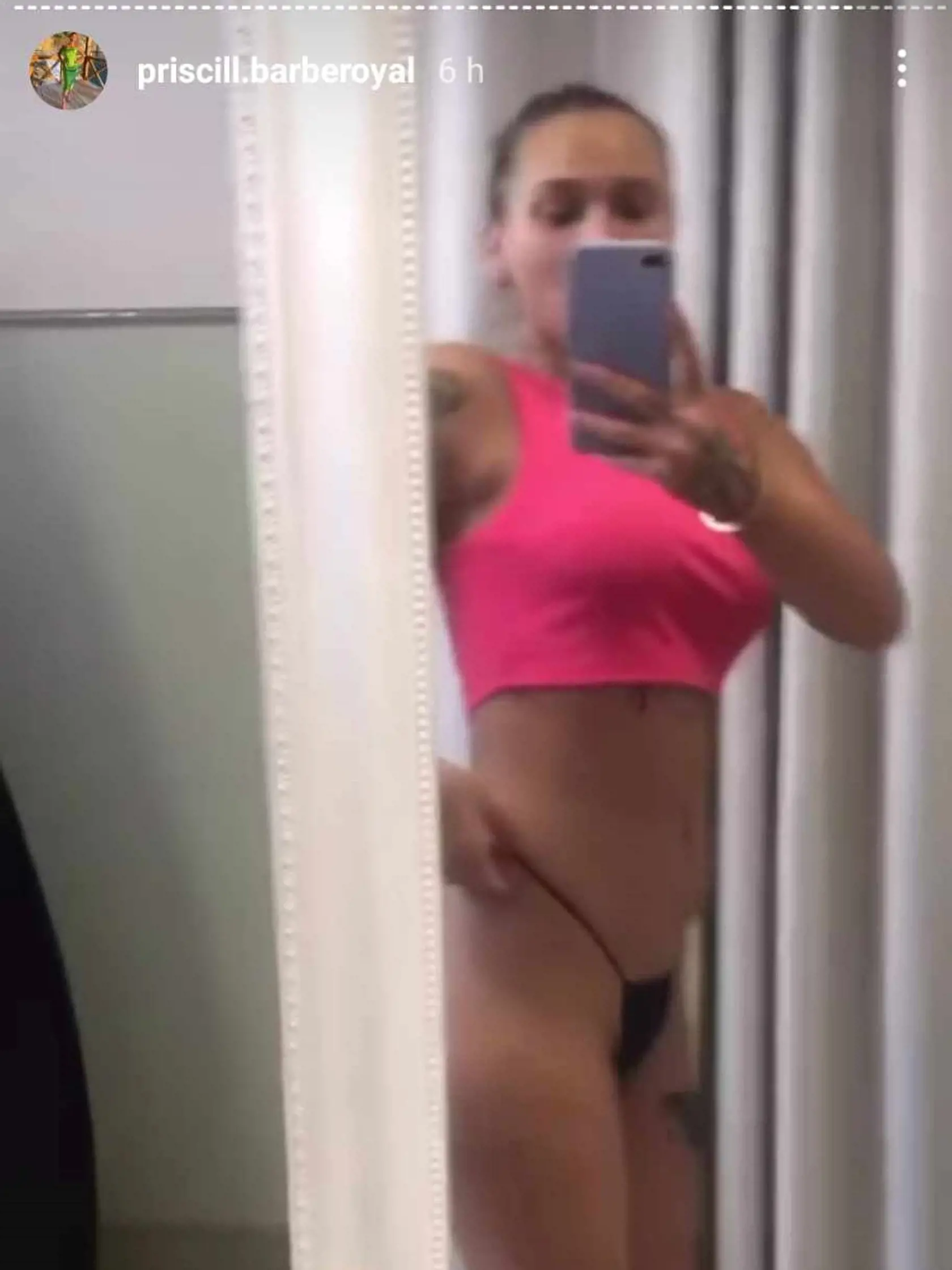 Priscilla vystavila svoje krivky na obdiv aj na Instagrame.