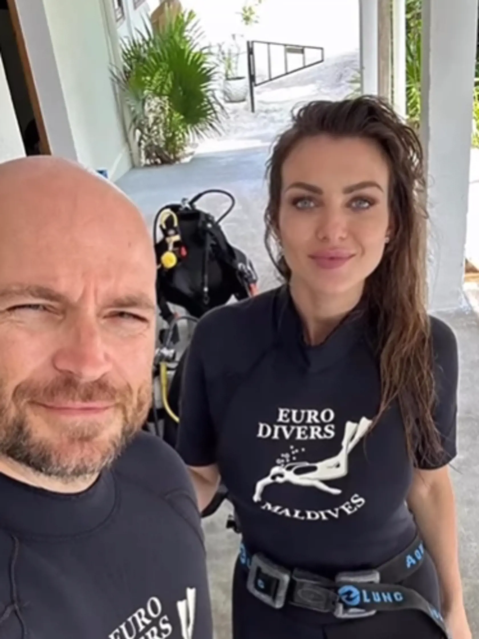 Martina Schindlerová s priateľom si na Maledivách užili aj potápanie.