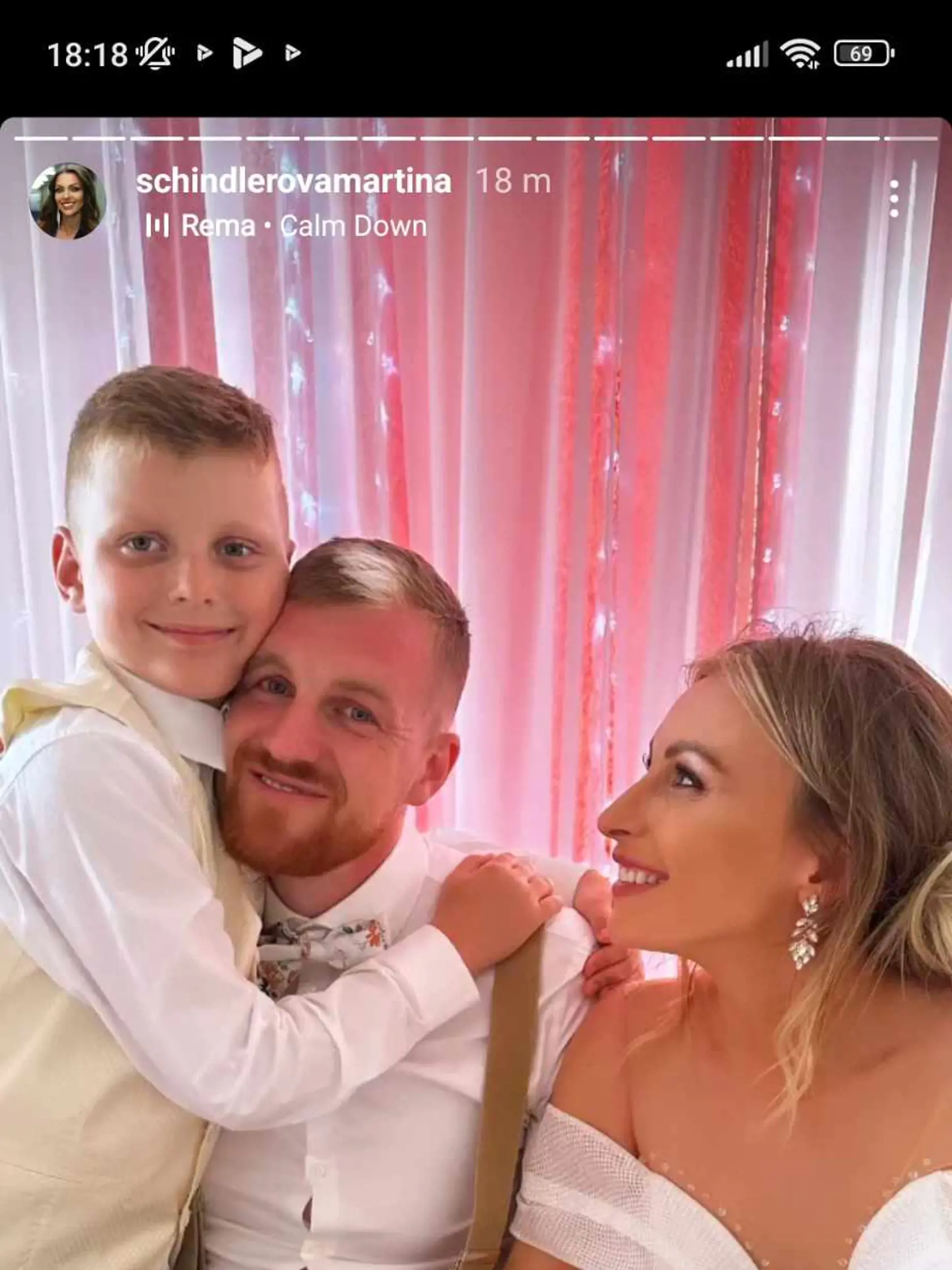 Schindlerovej brat Majo s manželkou Luciou a synovcom Kamilkom