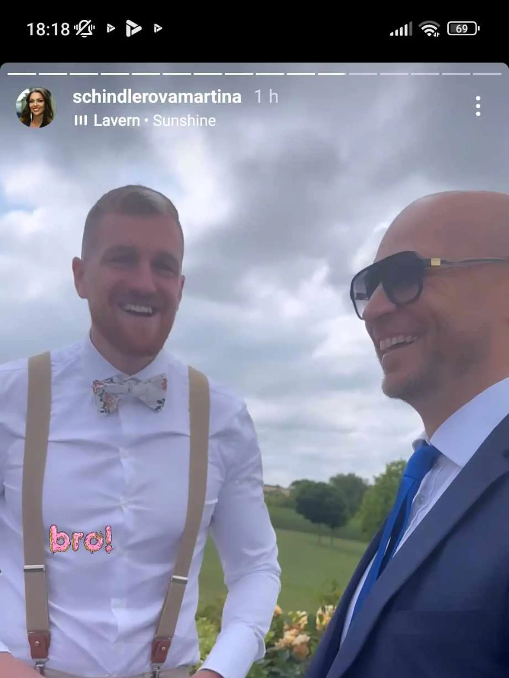 Schindlerovej brat s jej priateľom, advokátom Marcelom Borisom