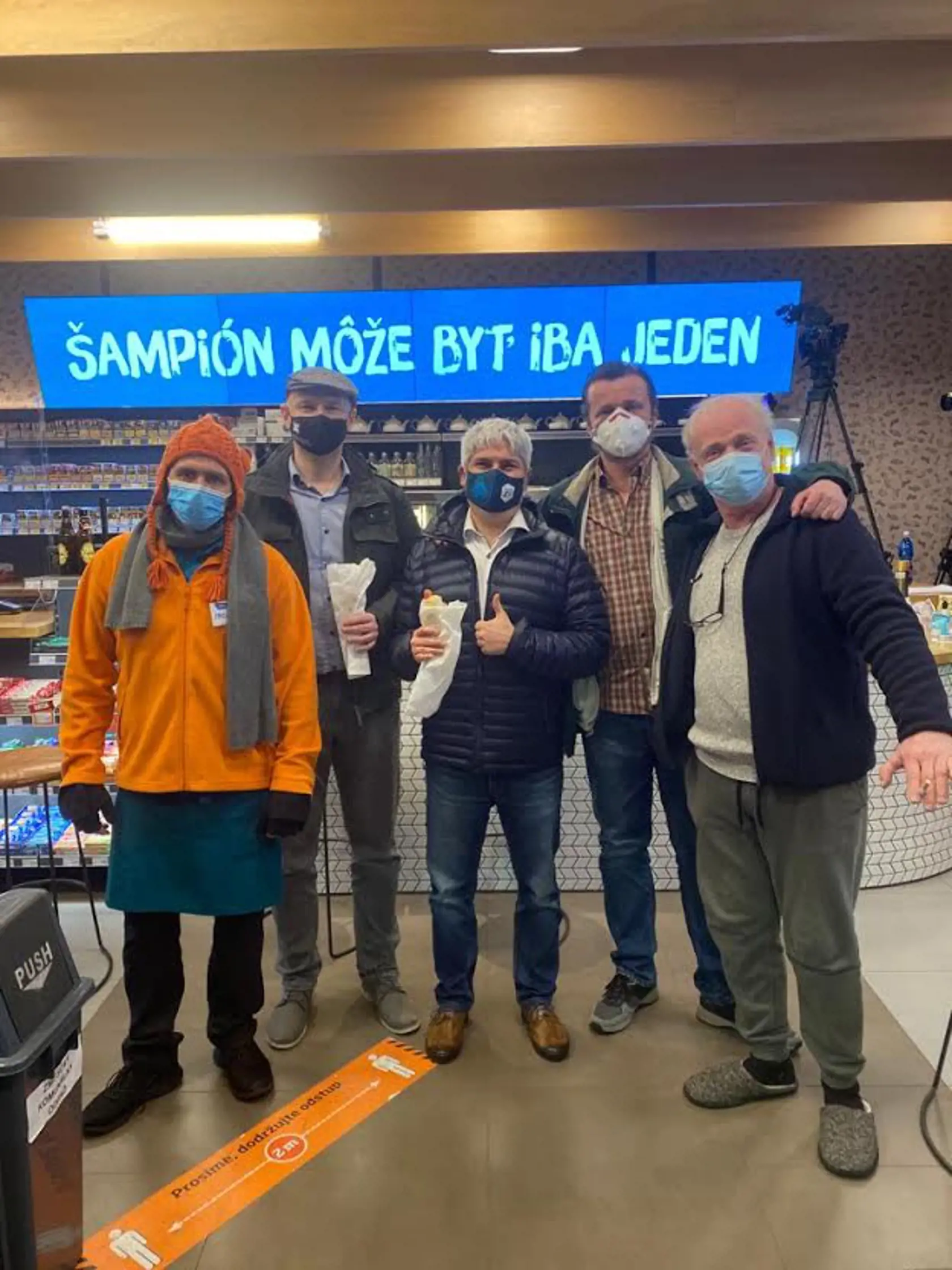 Na Pumpu zavítali Boris Klempa a Pavol Čekan.