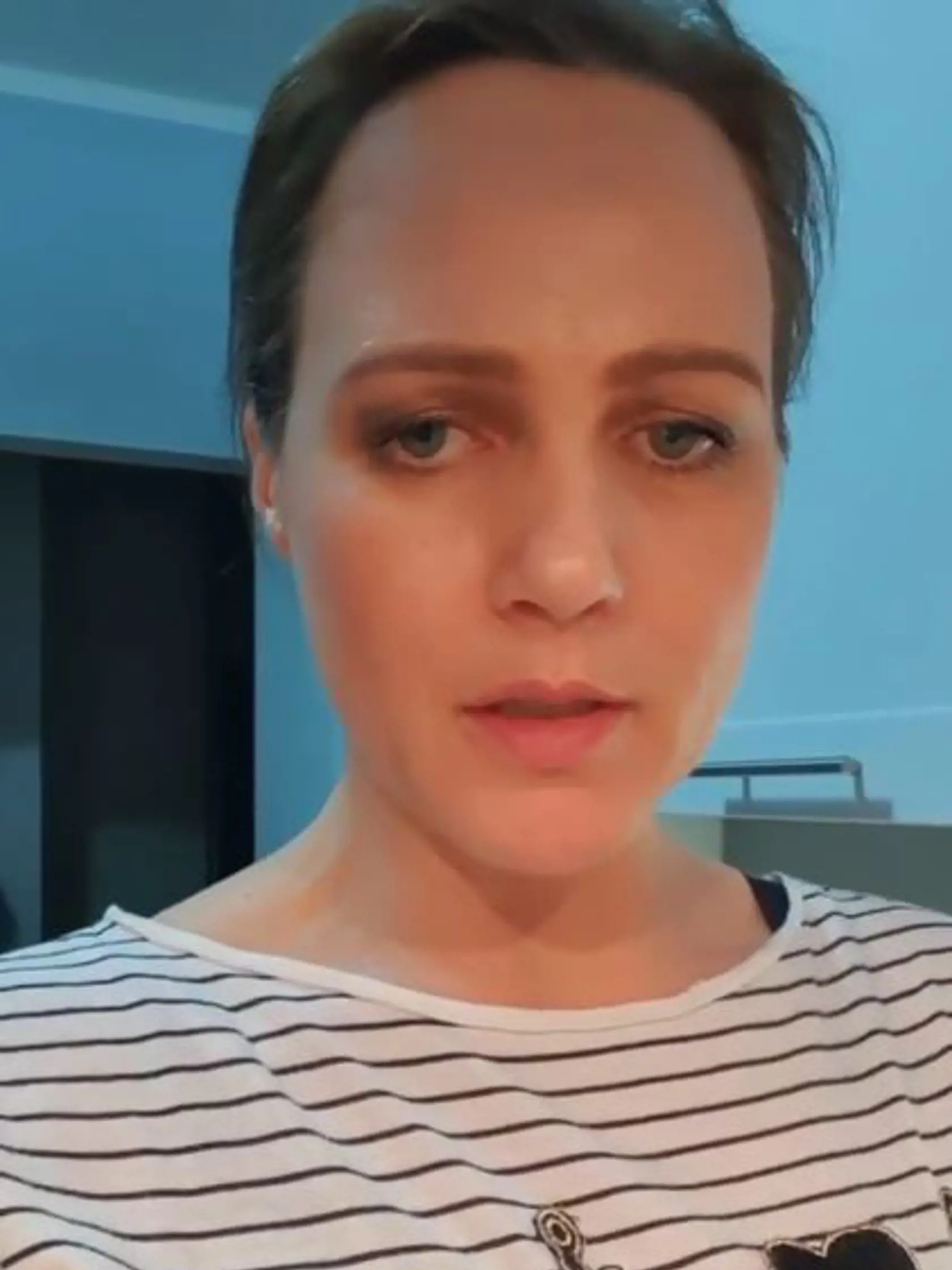 Adriana Poláková vo svojom byte