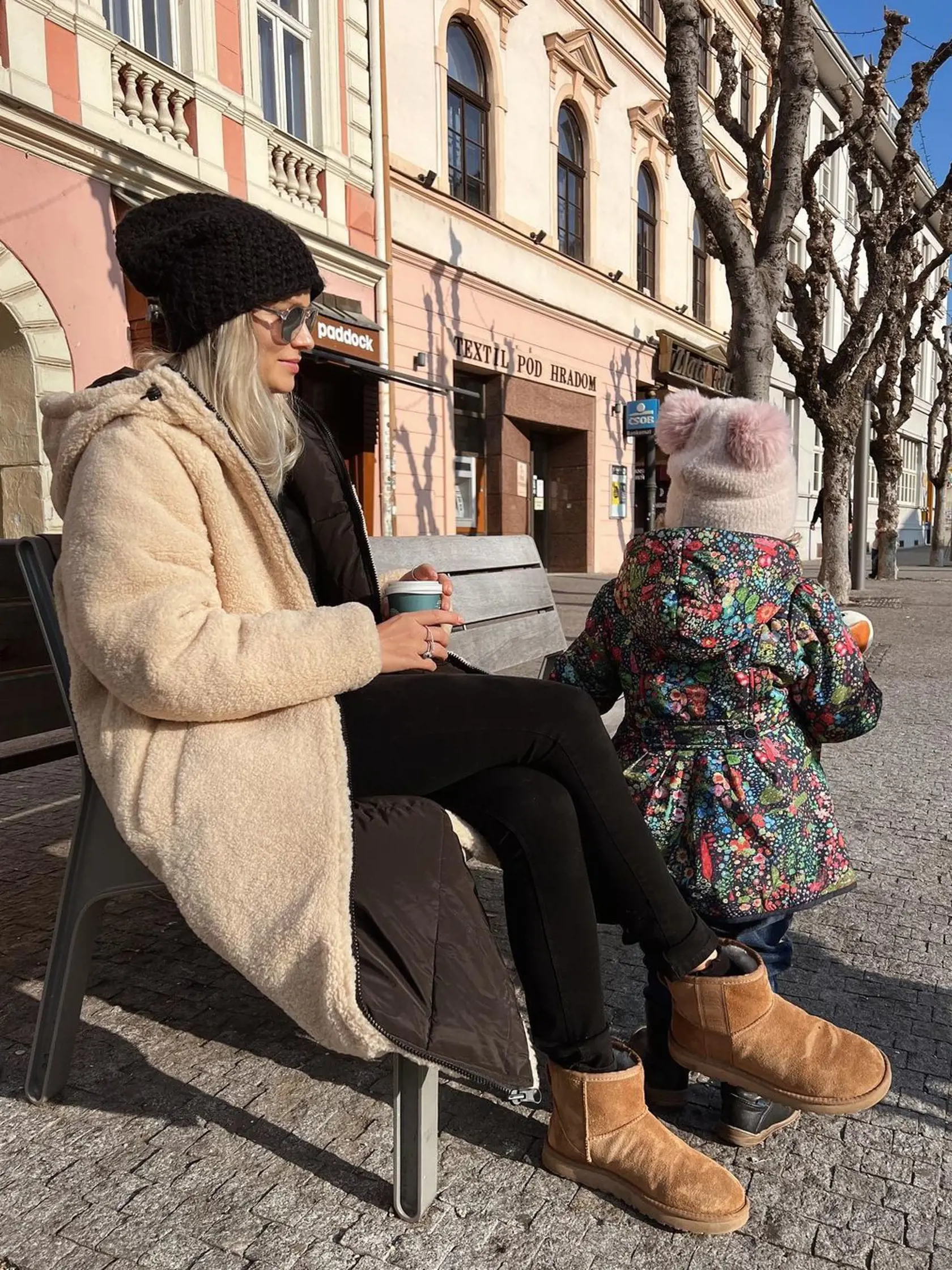 Ivana Gaborik s dcérou Bellou