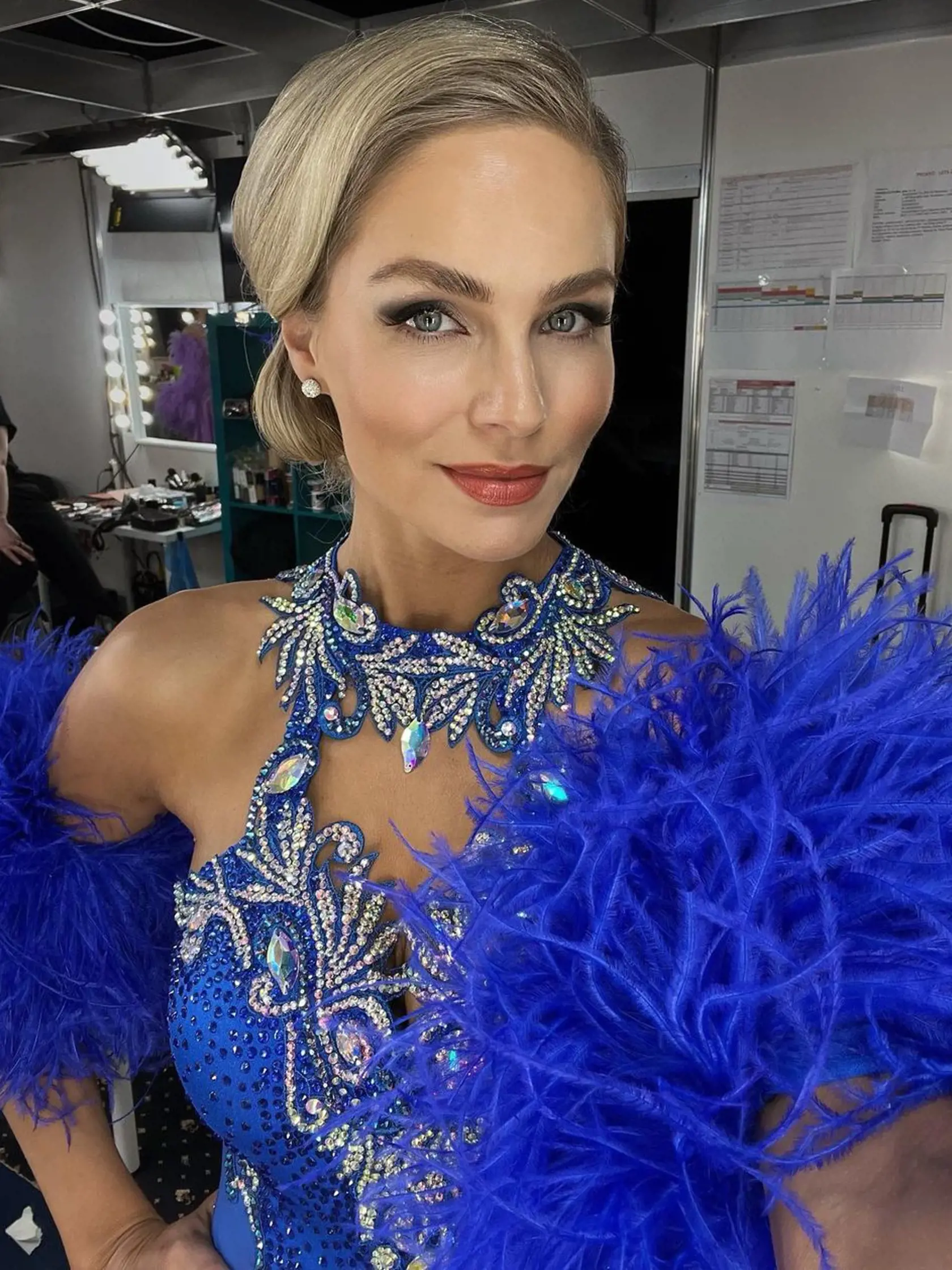 Ivana Gáborík počas úvodného kola tanečnej šou