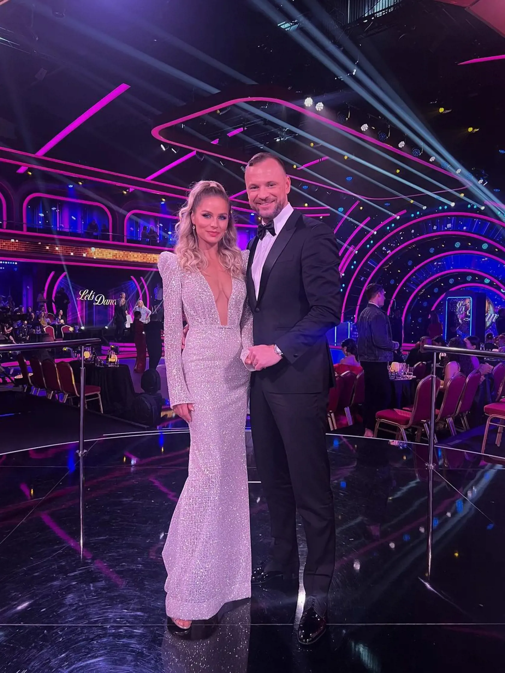 Ivana Gáborík a Marián Gáborík na finálovom kole Let´s Dance