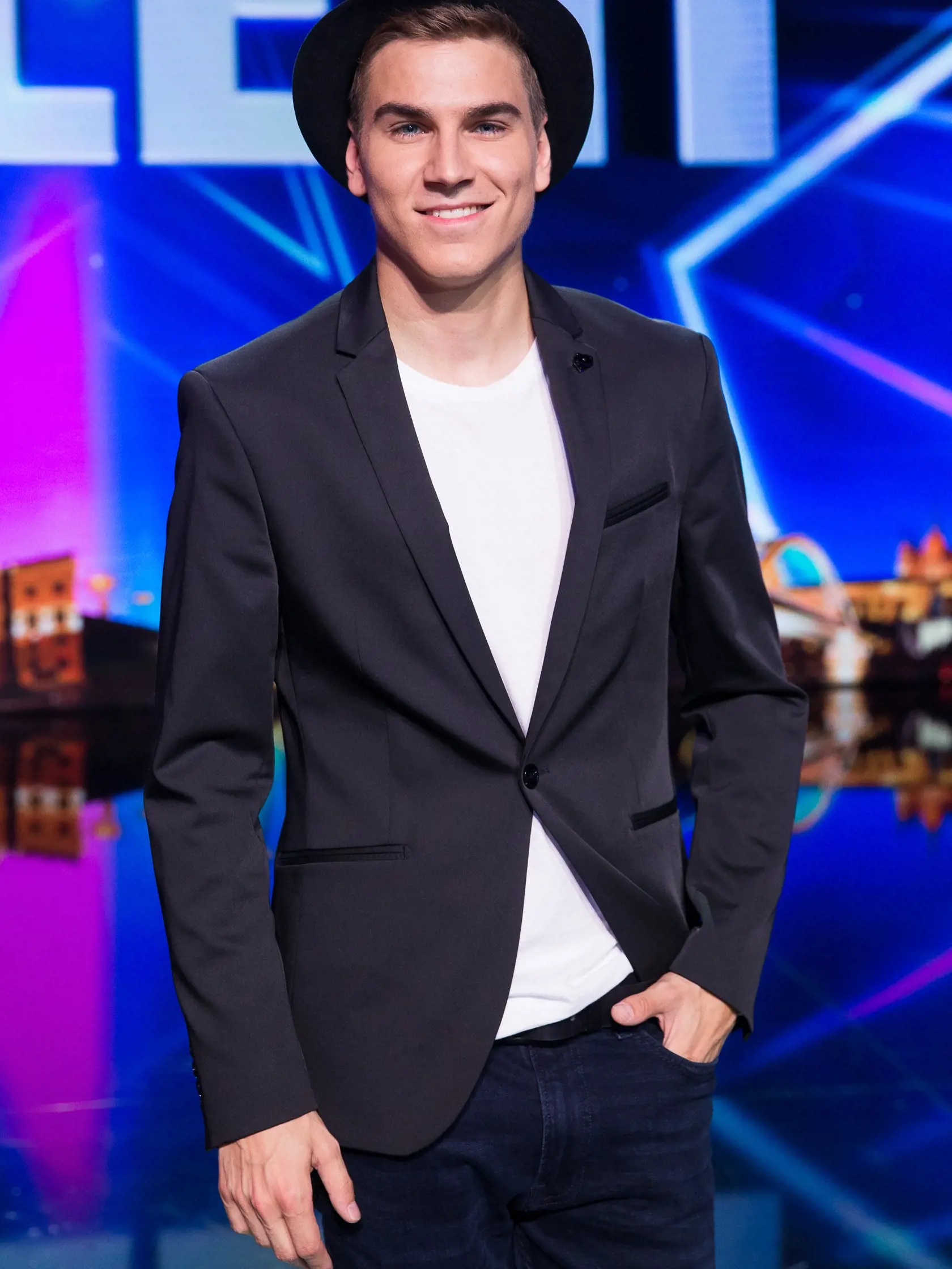Tlačová konferencia k projektu Československo má talent 2018 v štúdiách televízie JOJ na Bratislavskej Kolibe. Na snímke David Gránsky.