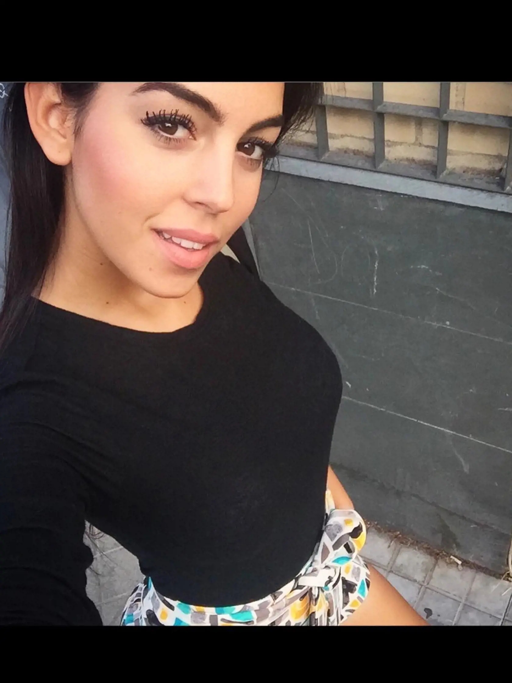Georgina Rodríguez ešte keď nebola slávna