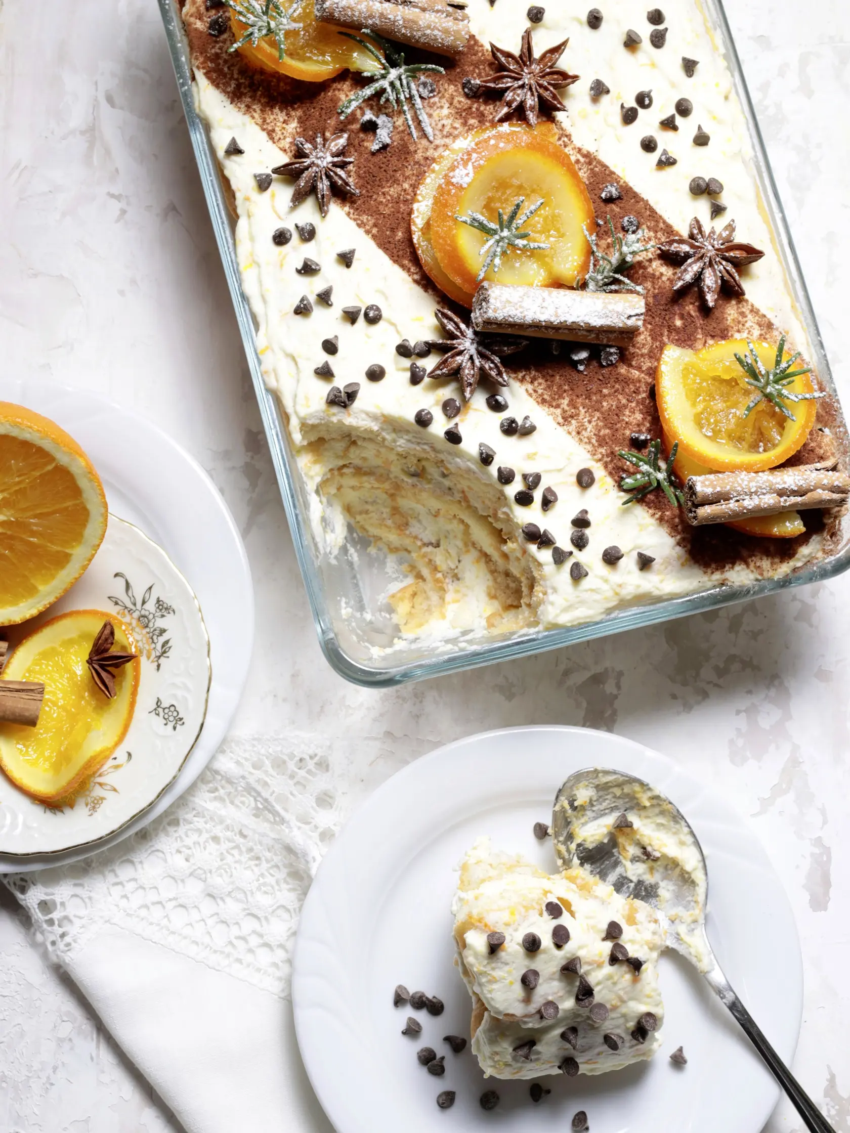 Pomarančové tiramisu