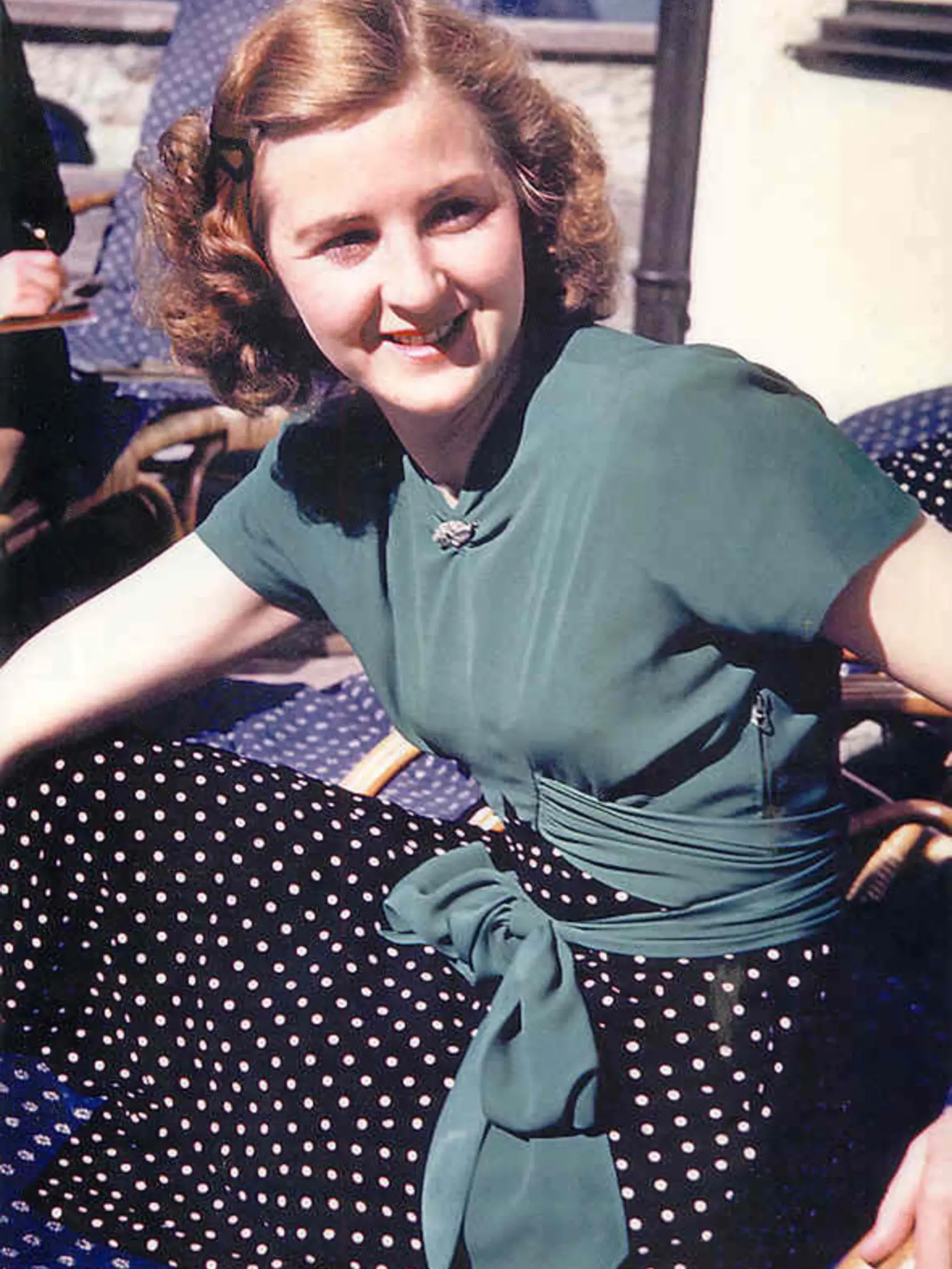 Hitlerova milenka a neskôr aj manželka Eva Braunová v roku 1940.