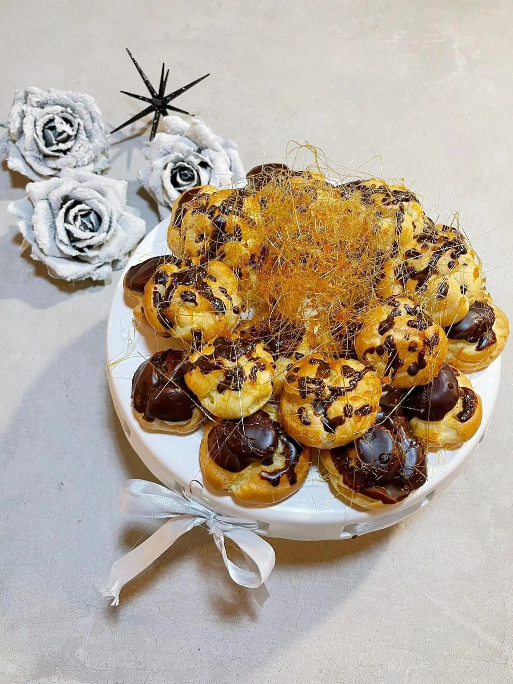 Profiterolky Katky Jakeš sú aj pastvou pre oči.