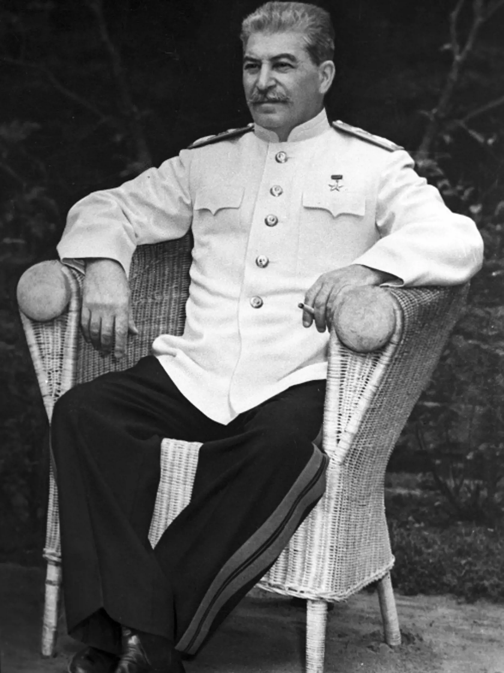 Stalin na fotografii z roku 1945.