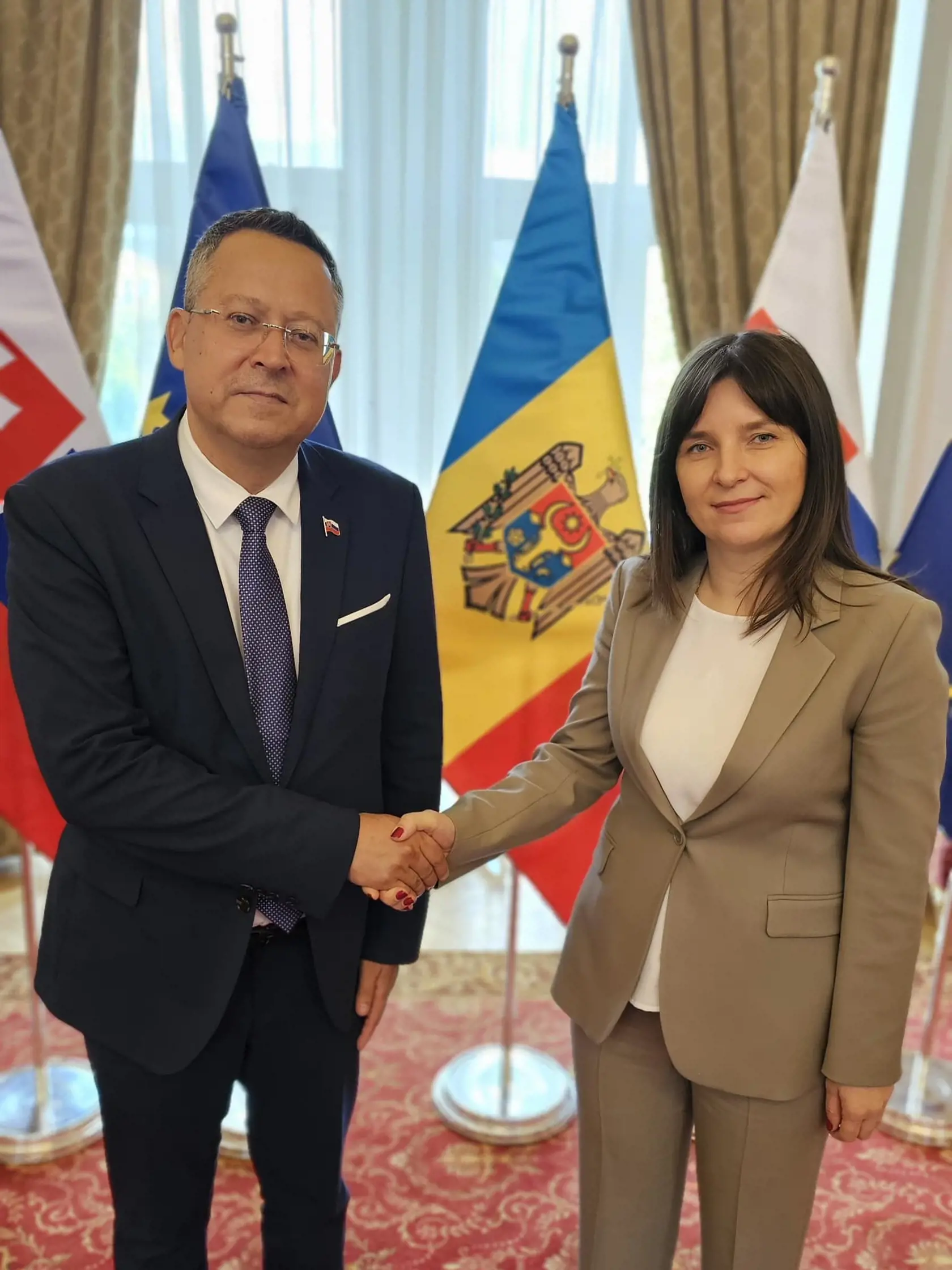 Ladislav Kamenický sa na Úrade vlády Slovenskej republiky zúčastnil oficiálneho prijatia predsedu vlády Moldavskej republiky Dorina Receana. Súčasťou jeho delegácie bola aj ministerka financií Victoria Belous, s ktorou mal samostatné pracovné rokovanie.