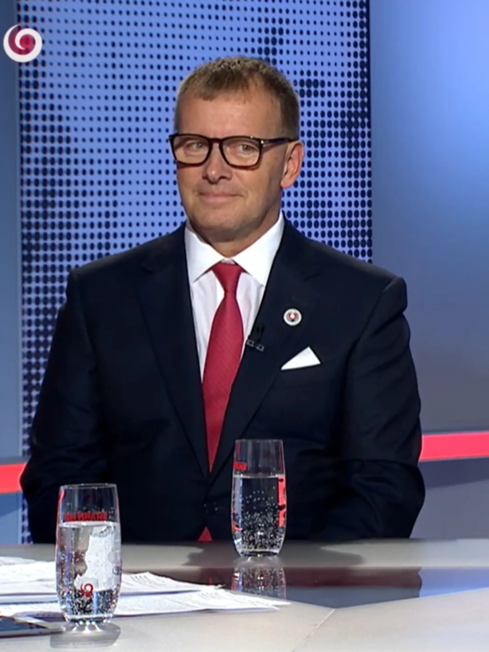 Predseda parlamentu Boris Kollár (Sme rodina) v relácii TV JOJ Na hrane. 