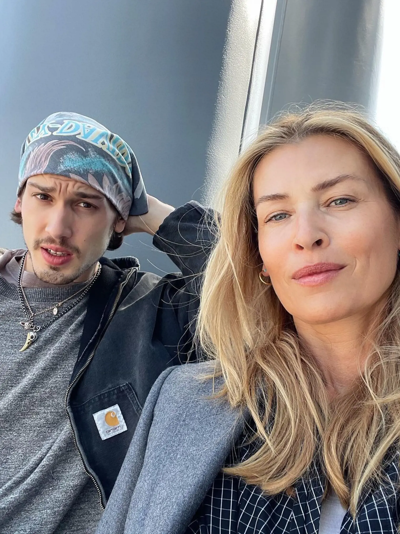 Daniela Peštová a syn Yannick