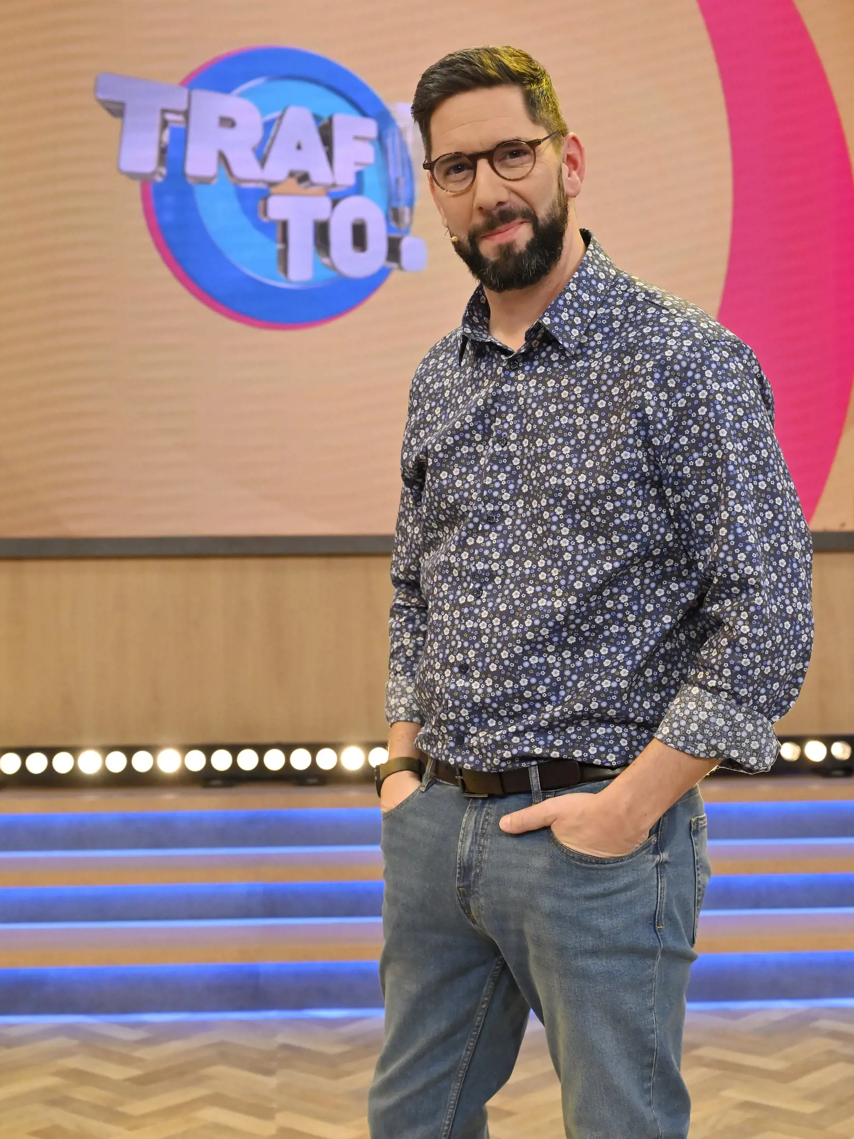 Juraj Šoko Tabaček počas nakrúcania novej relácie Traf to!