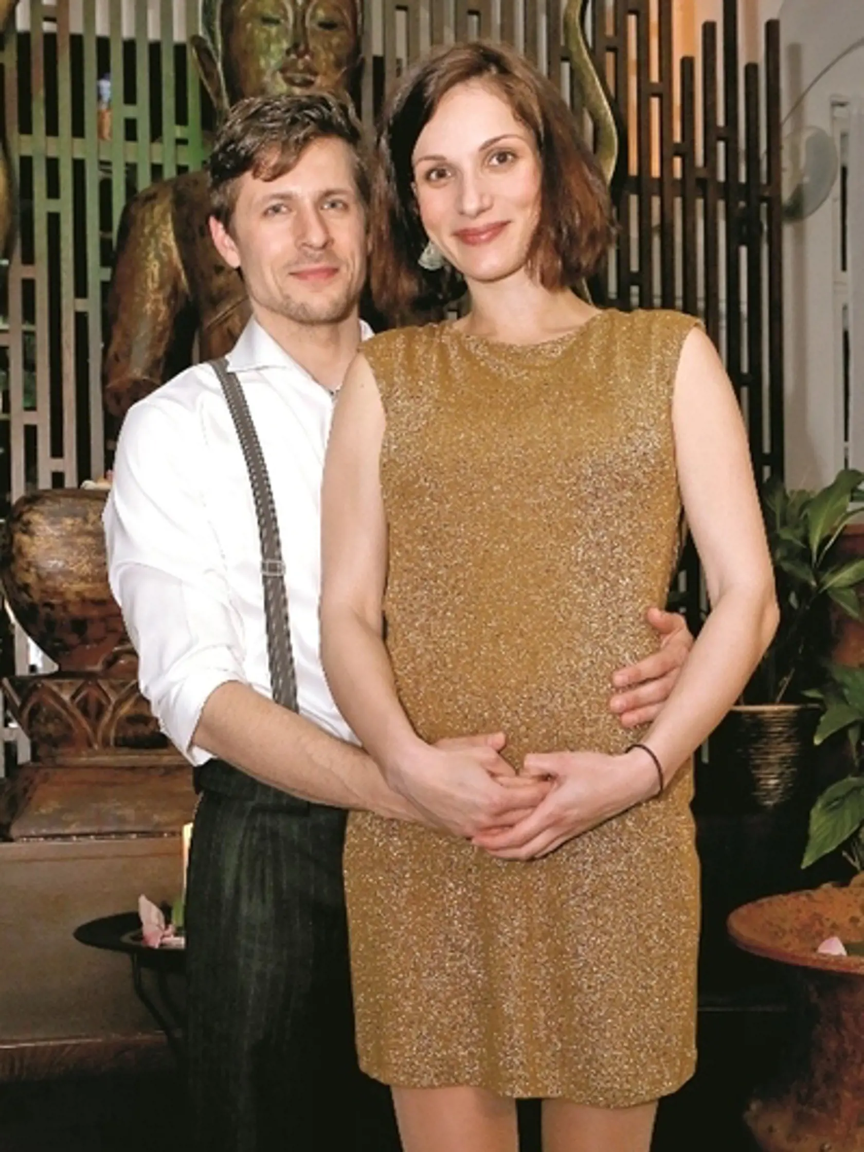 Juraj Loj a Zuzana Kanócz v čase, keď herečka čakala syna.