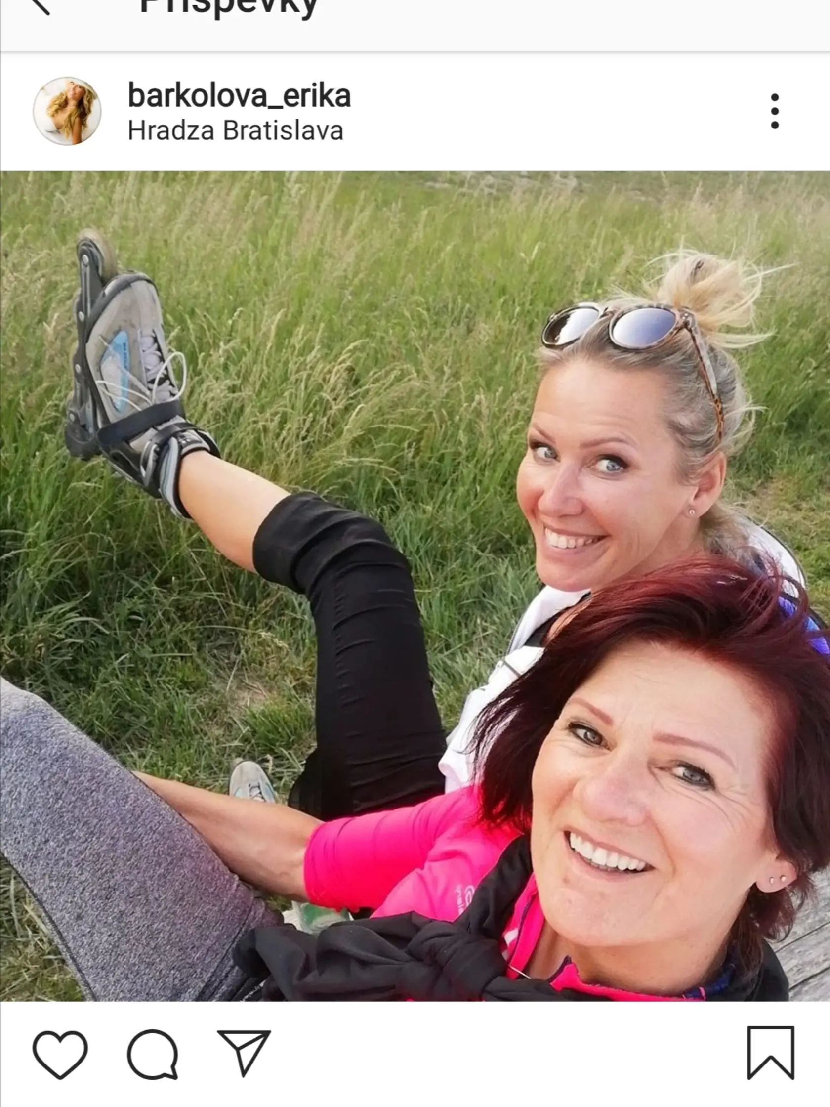 Erika Barkolová s mamou Elenou.