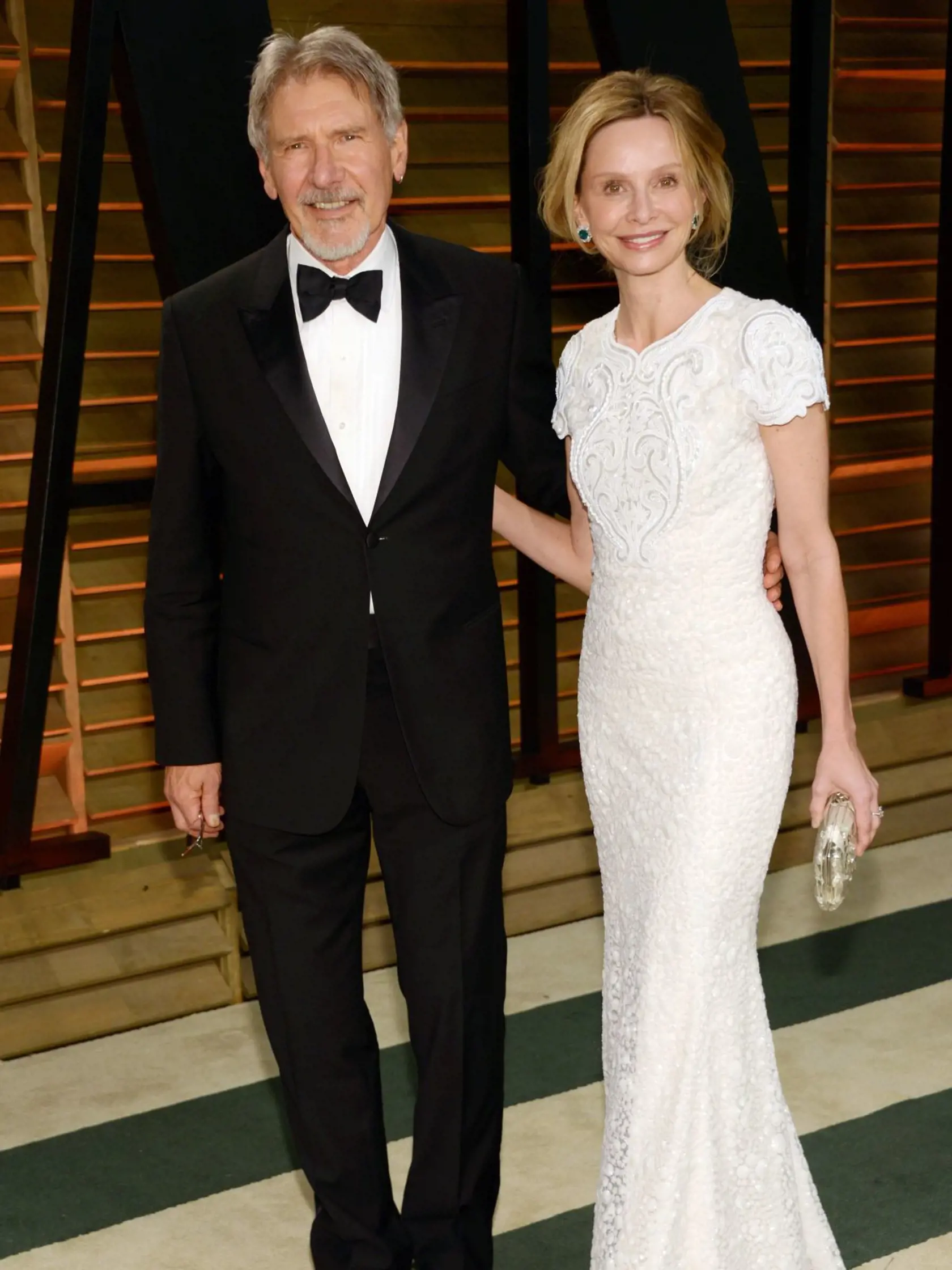 Calista Flockhart s manželom Harrisonom Fordom