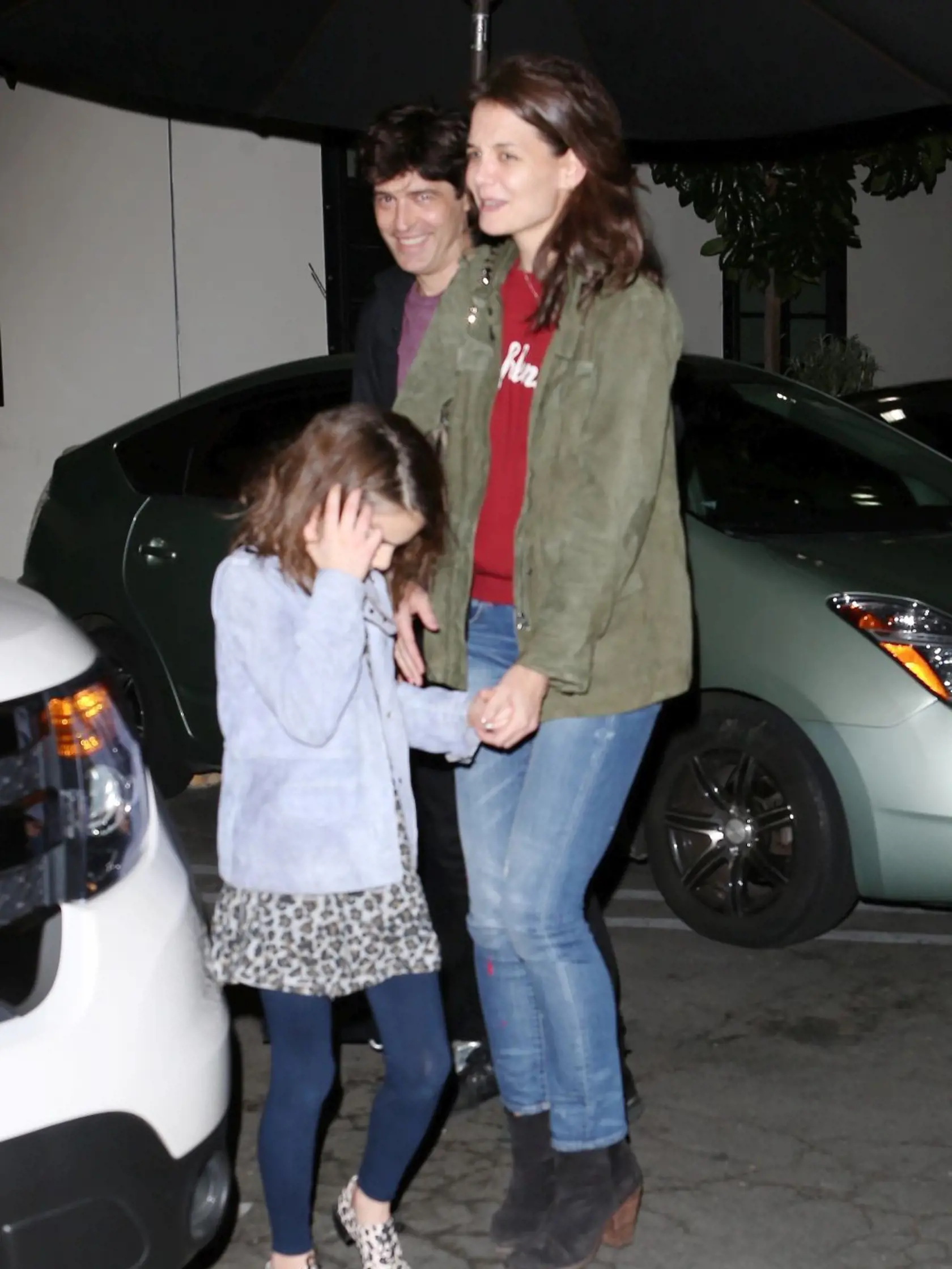 Katie Holmes, Michael Cavadias