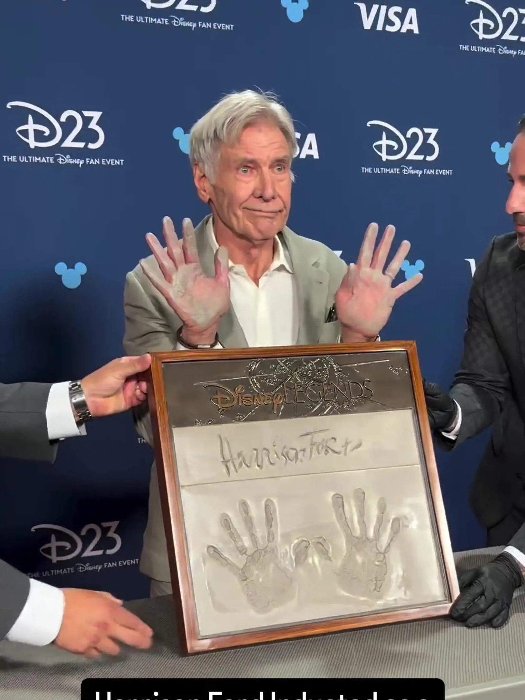 Harrison Ford svojimi grimasami bavil fanúšikov.