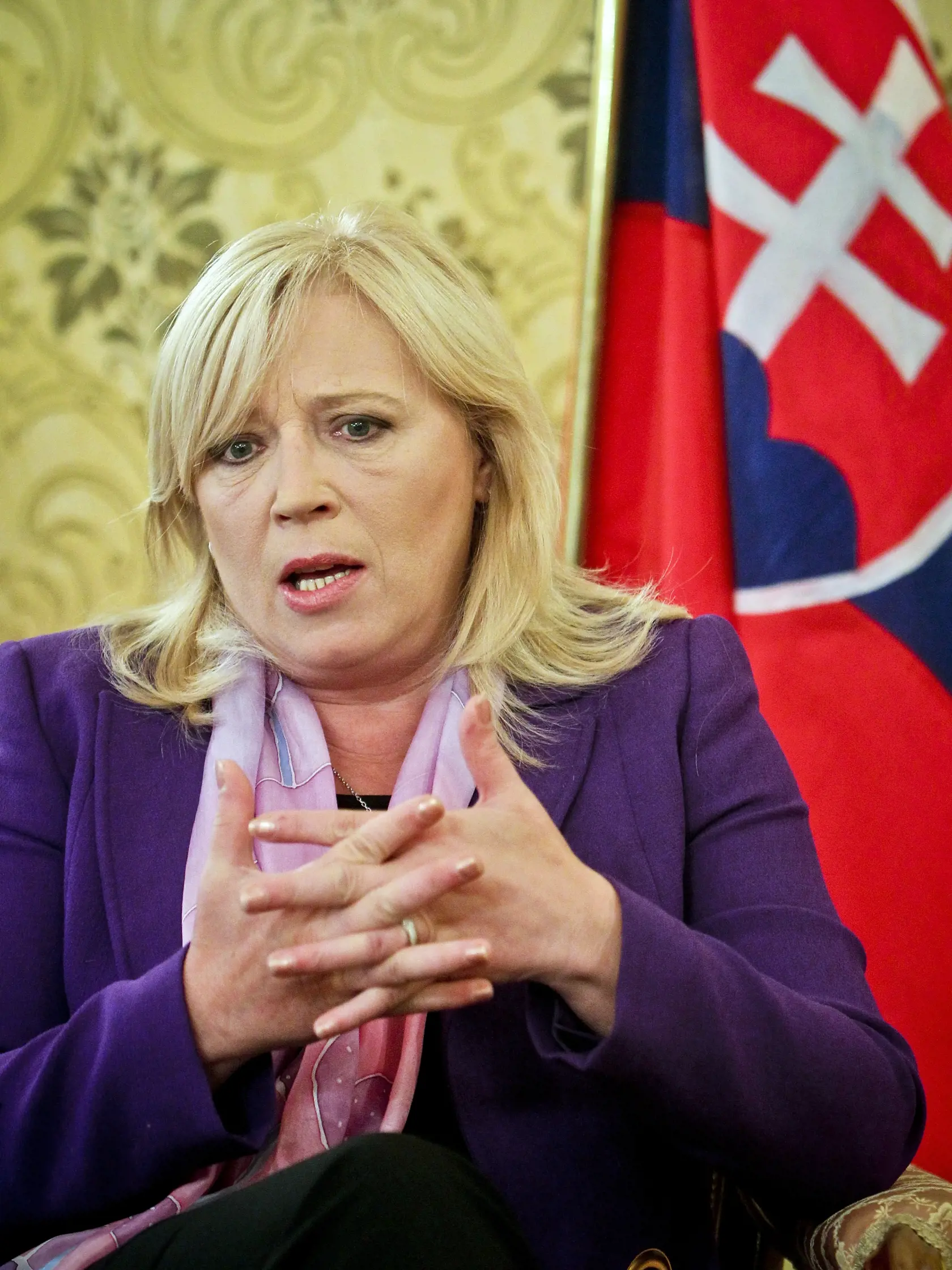 Iveta Radičová je popri Michalovi Handzučovi a Veronike Ostrihoňovej ďalšou ambasádorkou kampane "Chcem tu zostať".