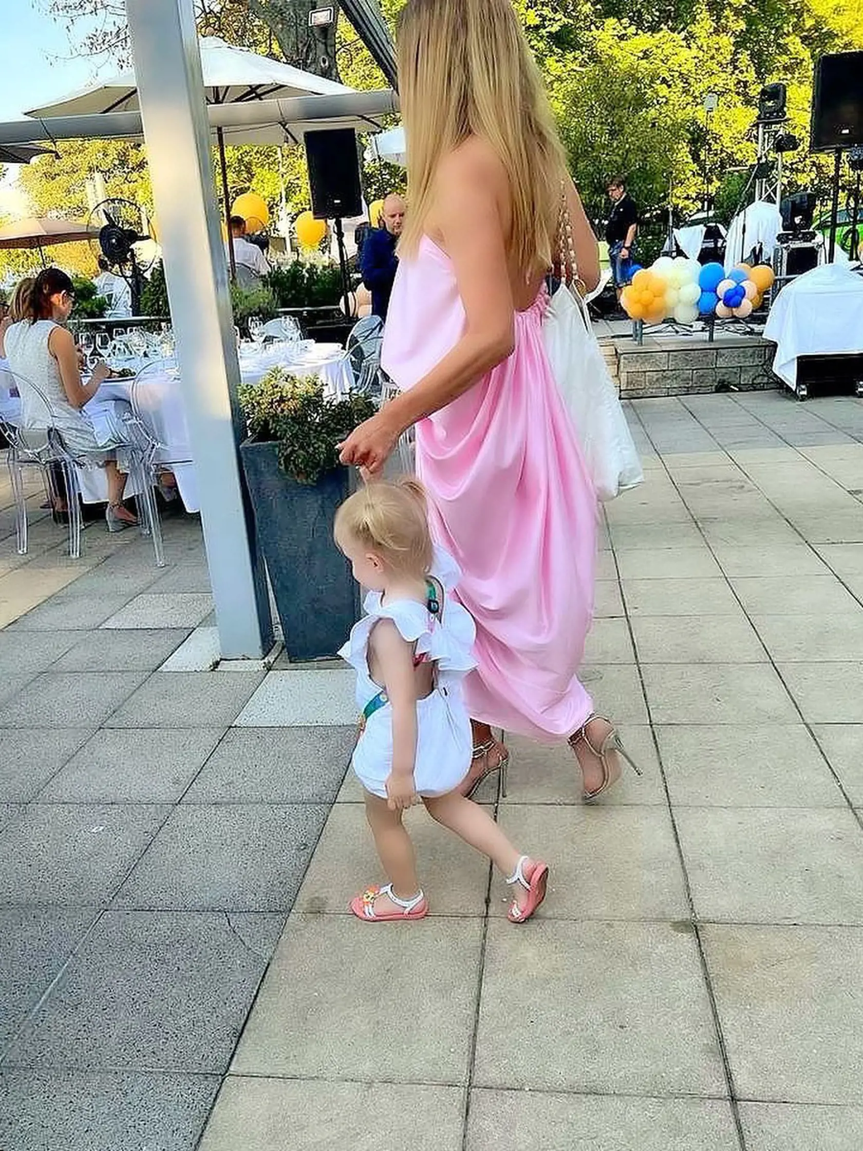 Erika s dcérkou vyzerali dokonale.