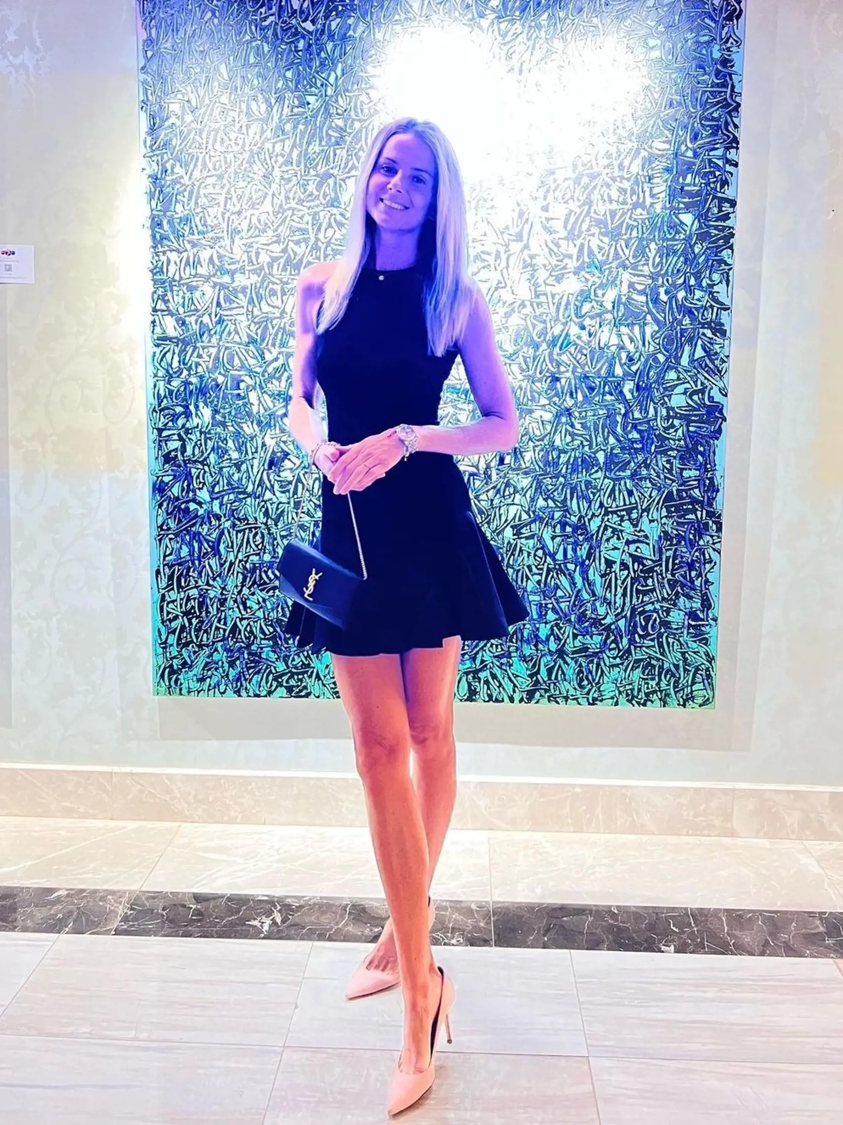 Daniela Hantuchová má postavu modelky.