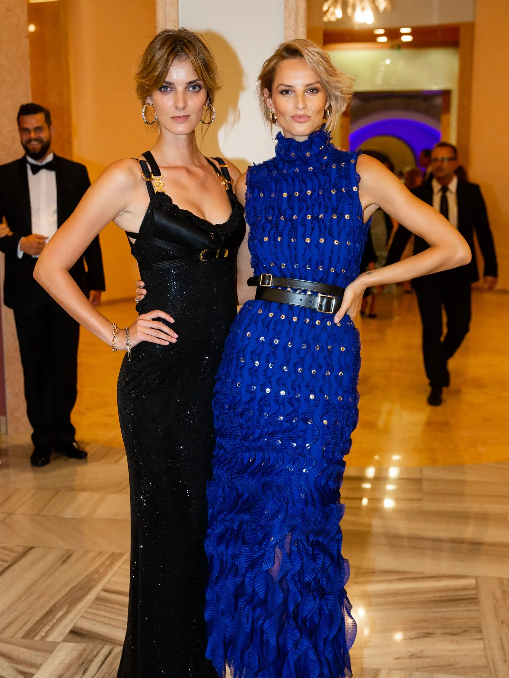 Modelky Denisa Dvořáková a Michaela Kocianová