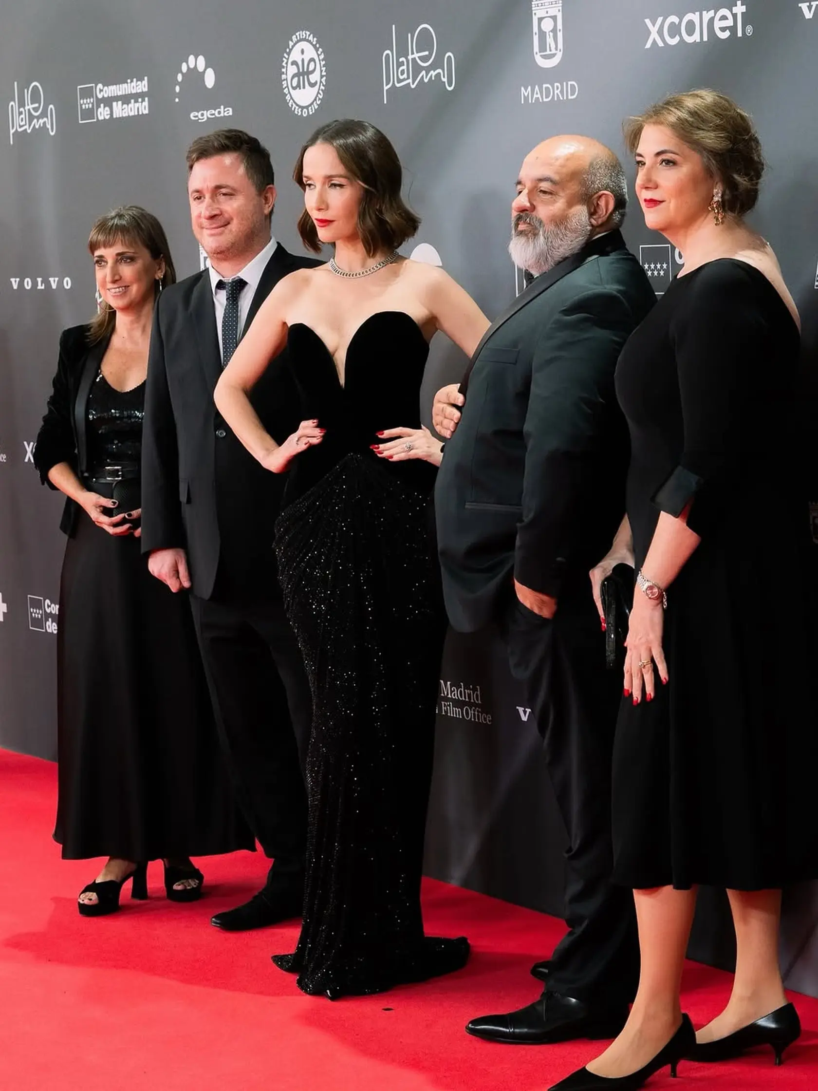 Natalia Oreiro na filmovom festivale Platinové ceny v Madride. 