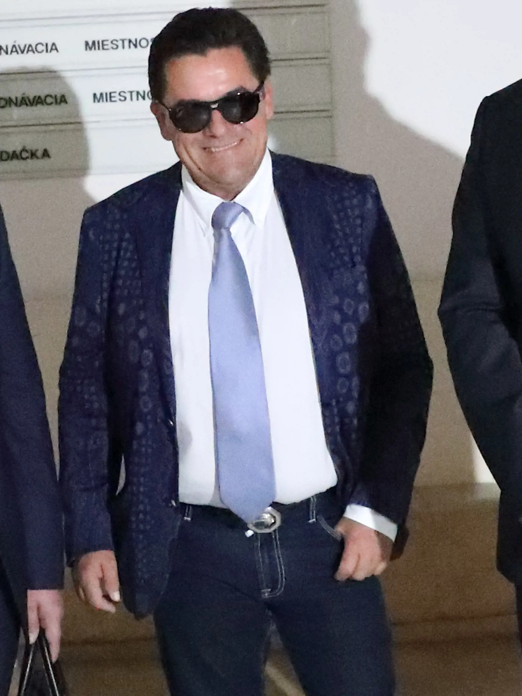 Kočner prišiel na súd vysmiaty.