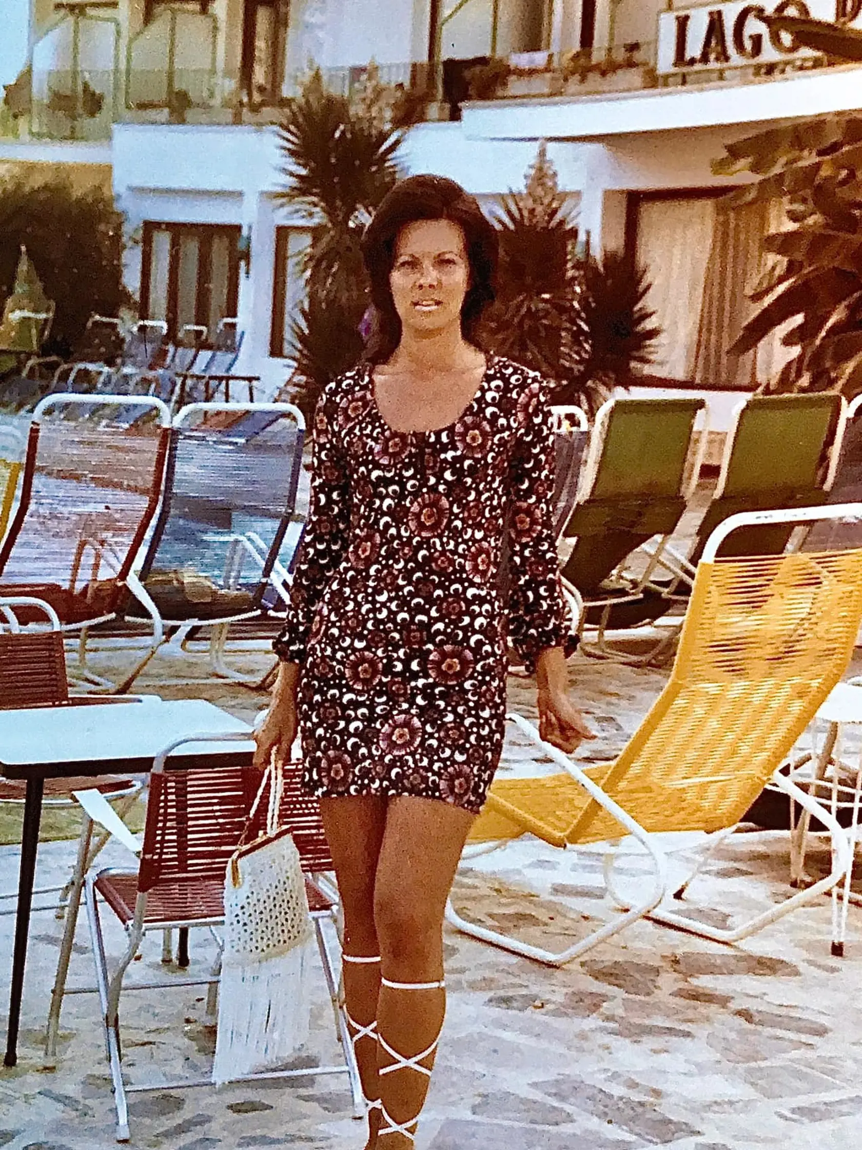 A v roku 1972 manželka Alice na Mallorce.