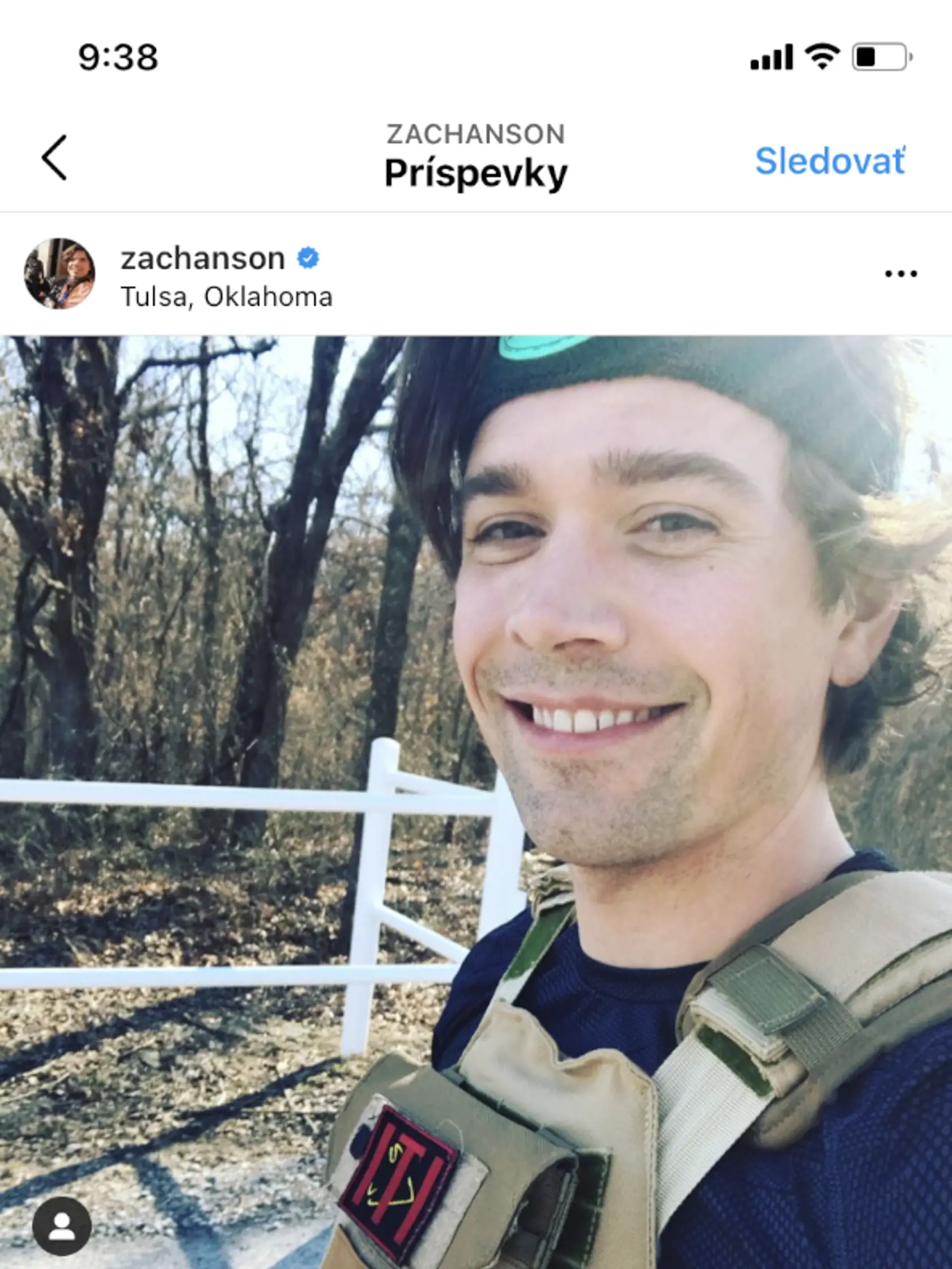 Zac Hanson rád beháva.