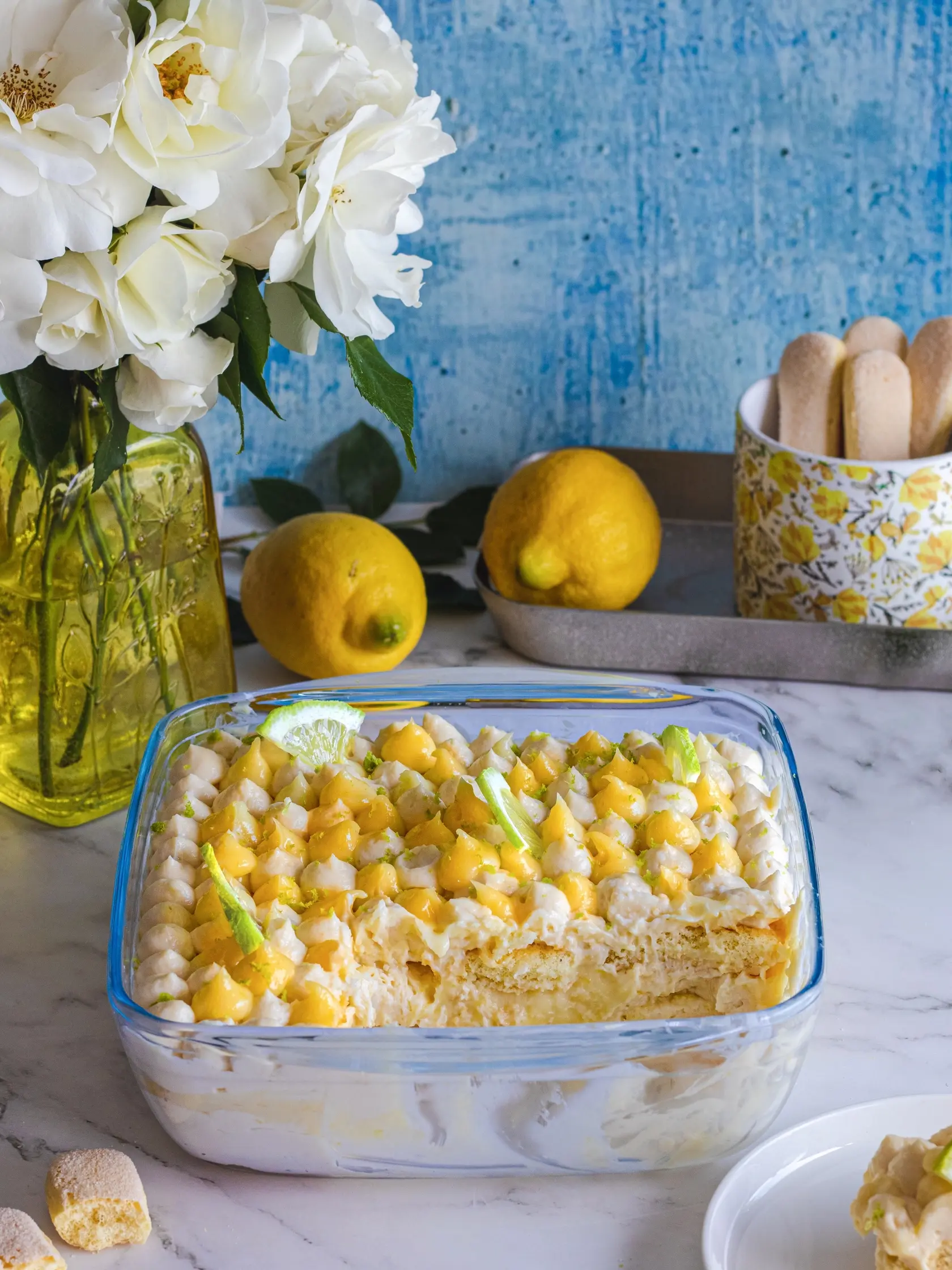 Citrónové tiramisu s lemon curd