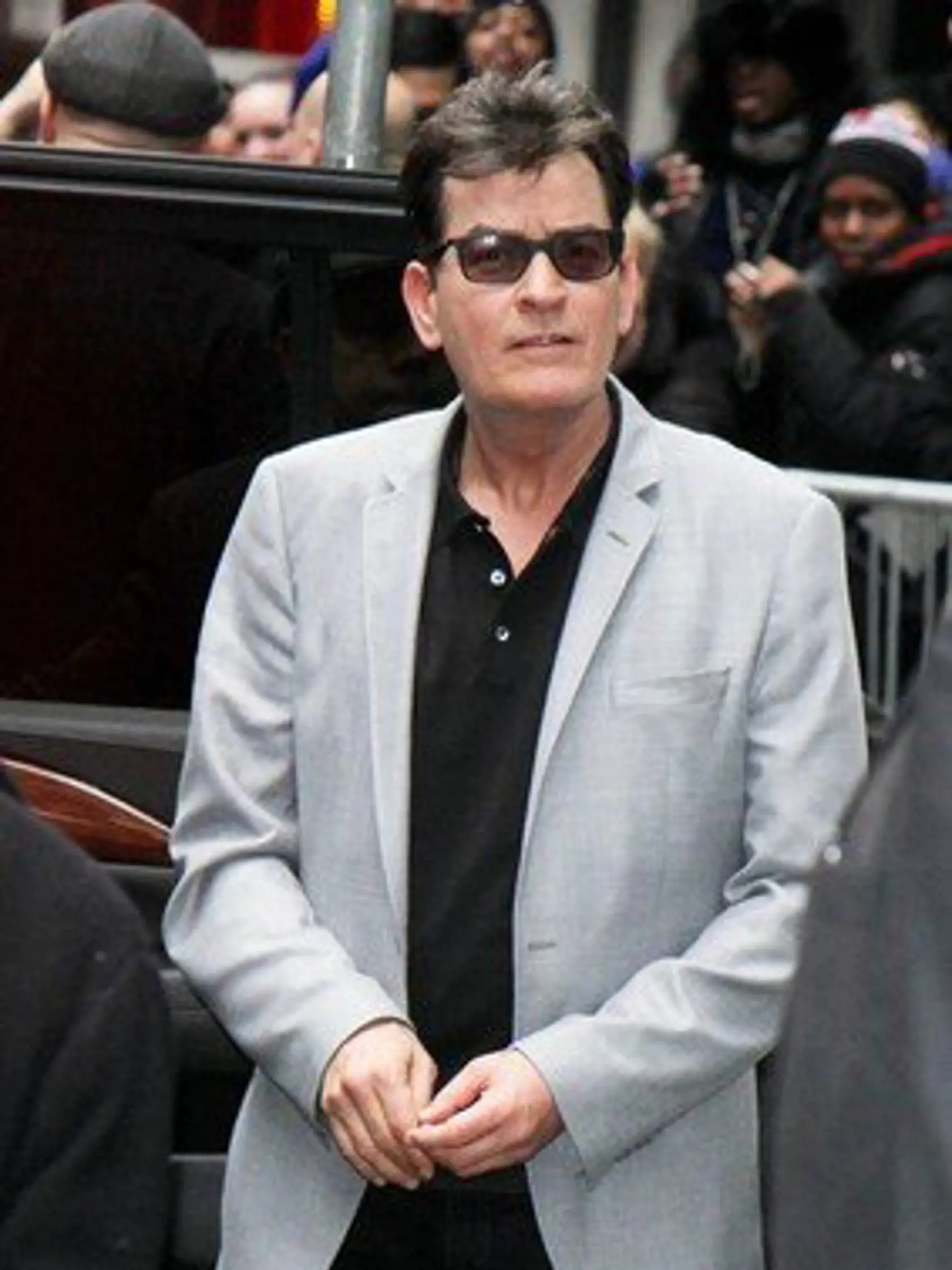 , New York, NY - 1/12/17-Charlie Sheen at Good Morning America to talk about is newest movie Mad Families  -PICTURED: Charlie Sheen -, Image: 310637227, License: Rights-managed, Restrictions: , Model Release: no, Credit line: Profimedia, INSTAR Images