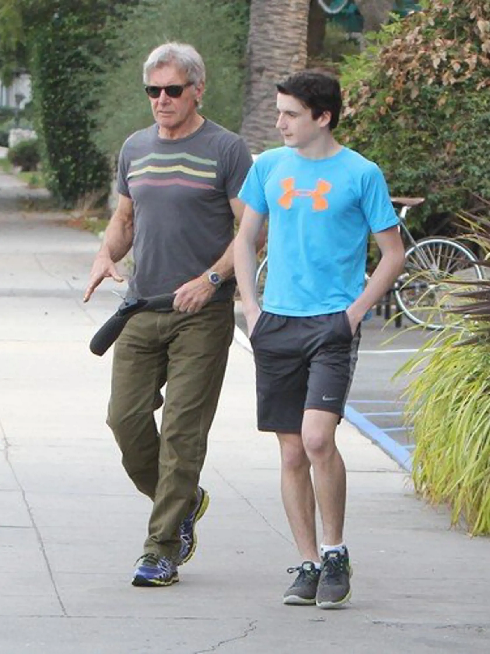 Harrison Ford takes his son Liam shopping for clothes with some of that Star Wars money  January 19, 2016. /, Image: 271888234, License: Rights-managed, Restrictions: , Model Release: no, Credit line: Profimedia, X17