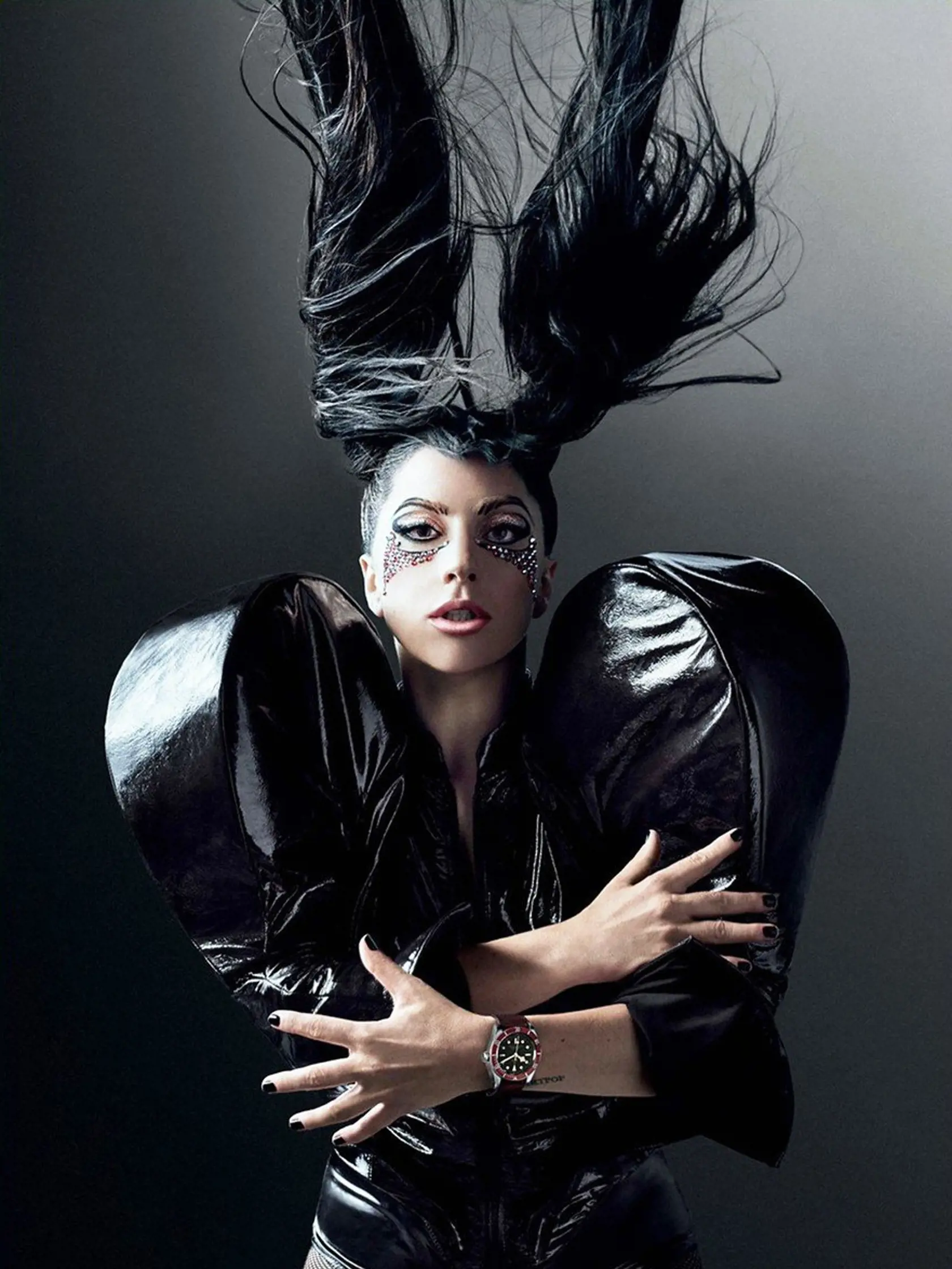Lady Gaga, David Beckham and rugby player Beauden Barret as the image of Tudor Watches 'Born to Dare' 2017 advertising campaign., Image: 347702490, License: Rights-managed, Restrictions: EDITORIAL USE ONLY, Model Release: no, Credit line: Profimedia, Balawa Pics
