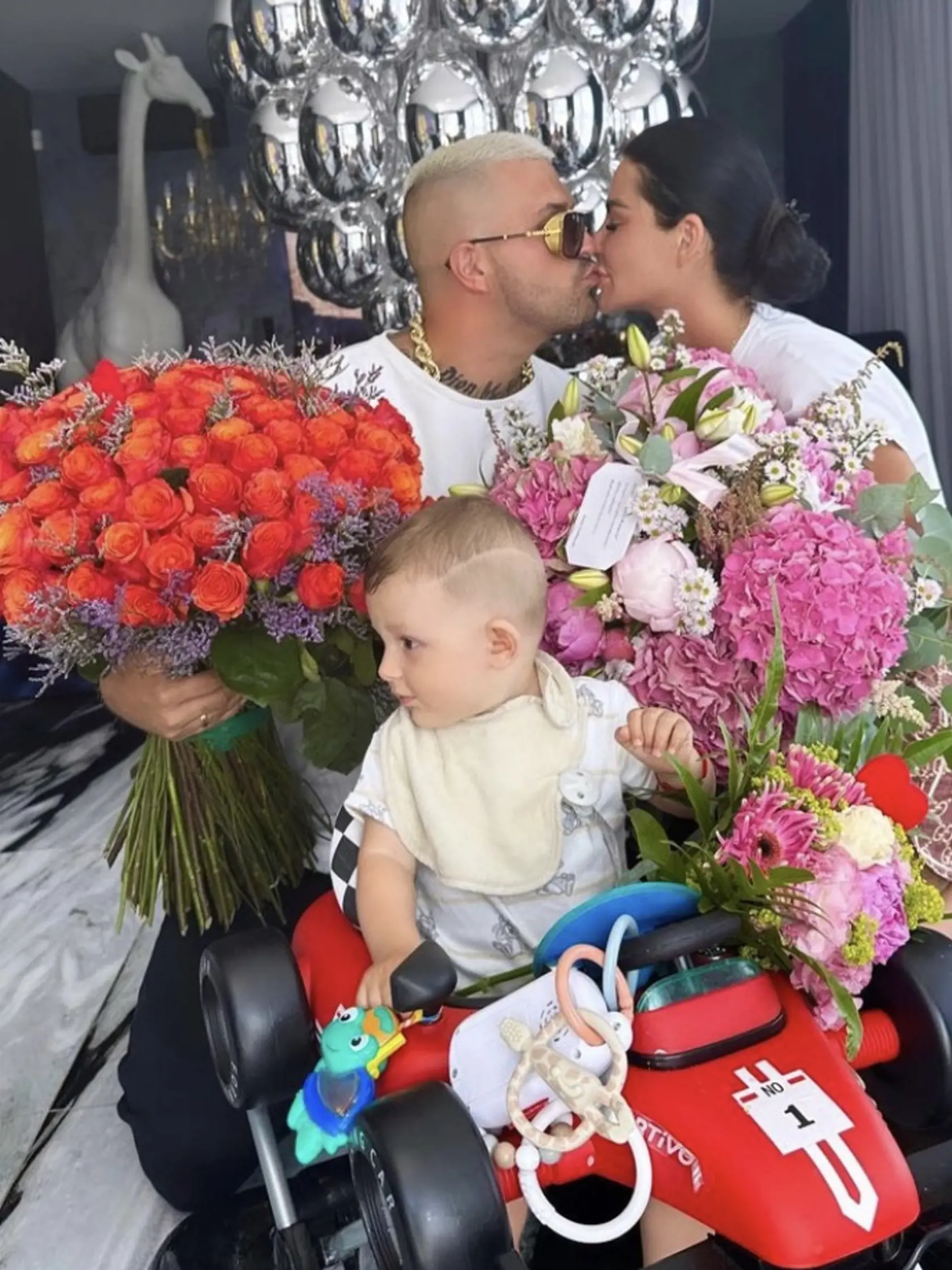 Zuzana Plačková s Reném a synom Dionom. Je celá mama.