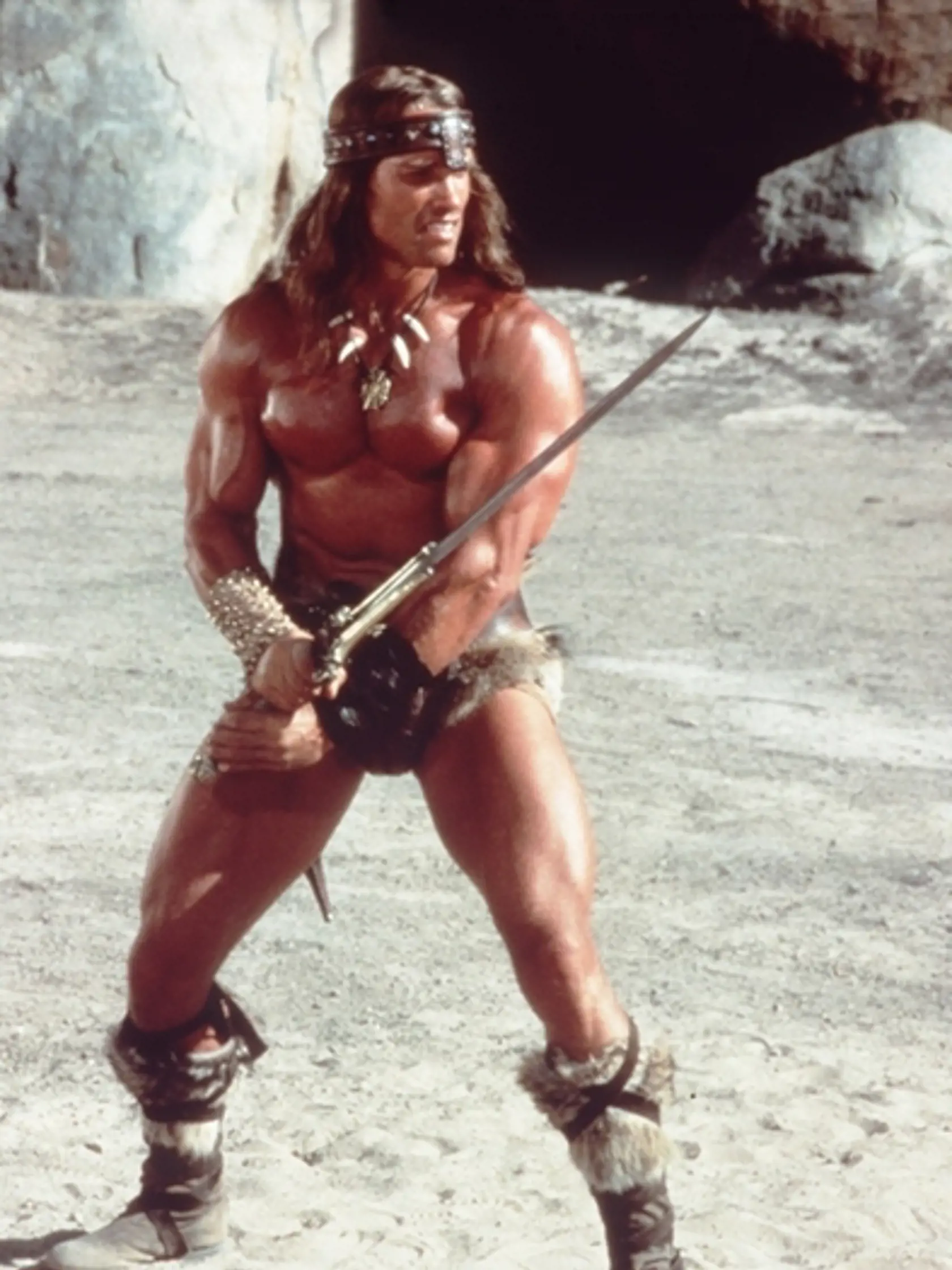 A takto kedysi
vyzeral prvý
Arnold Conan
Schwarzenegger.